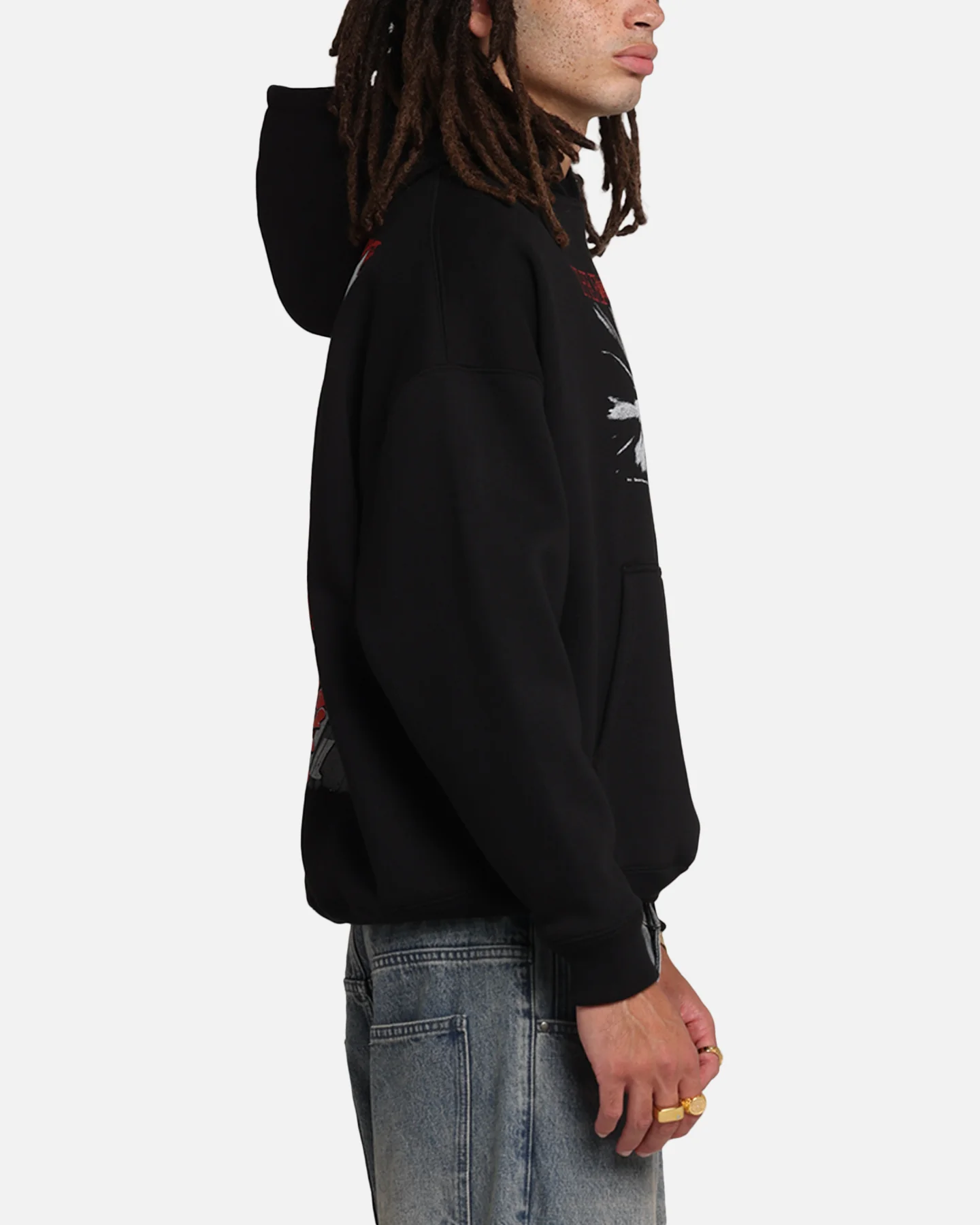 73Studio X Naruto The End Of Tears Premium Hoodie Black - Image 5