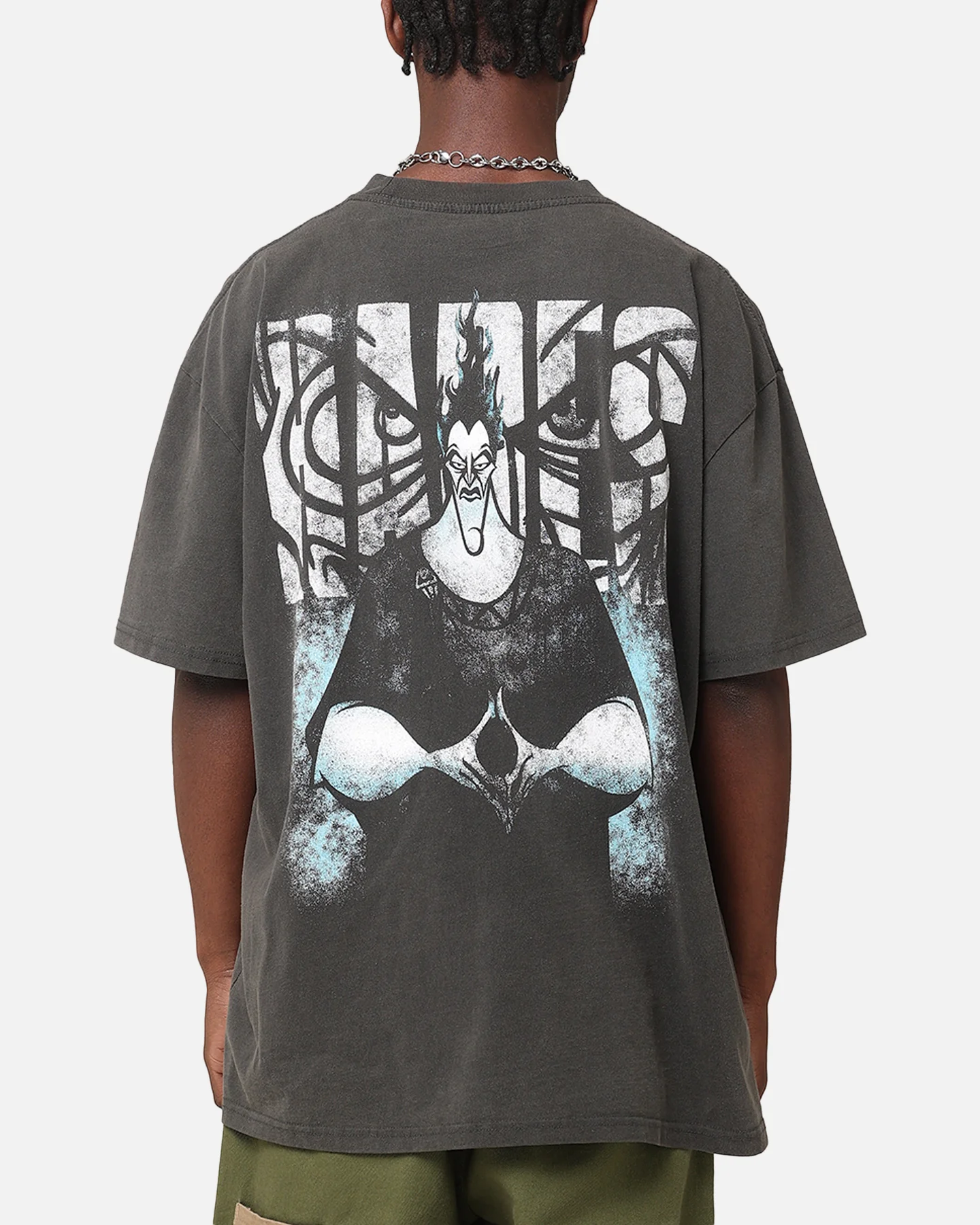 73Studio Disney Hercules Hades Heavyweight T-Shirt Black Wash - Image 2