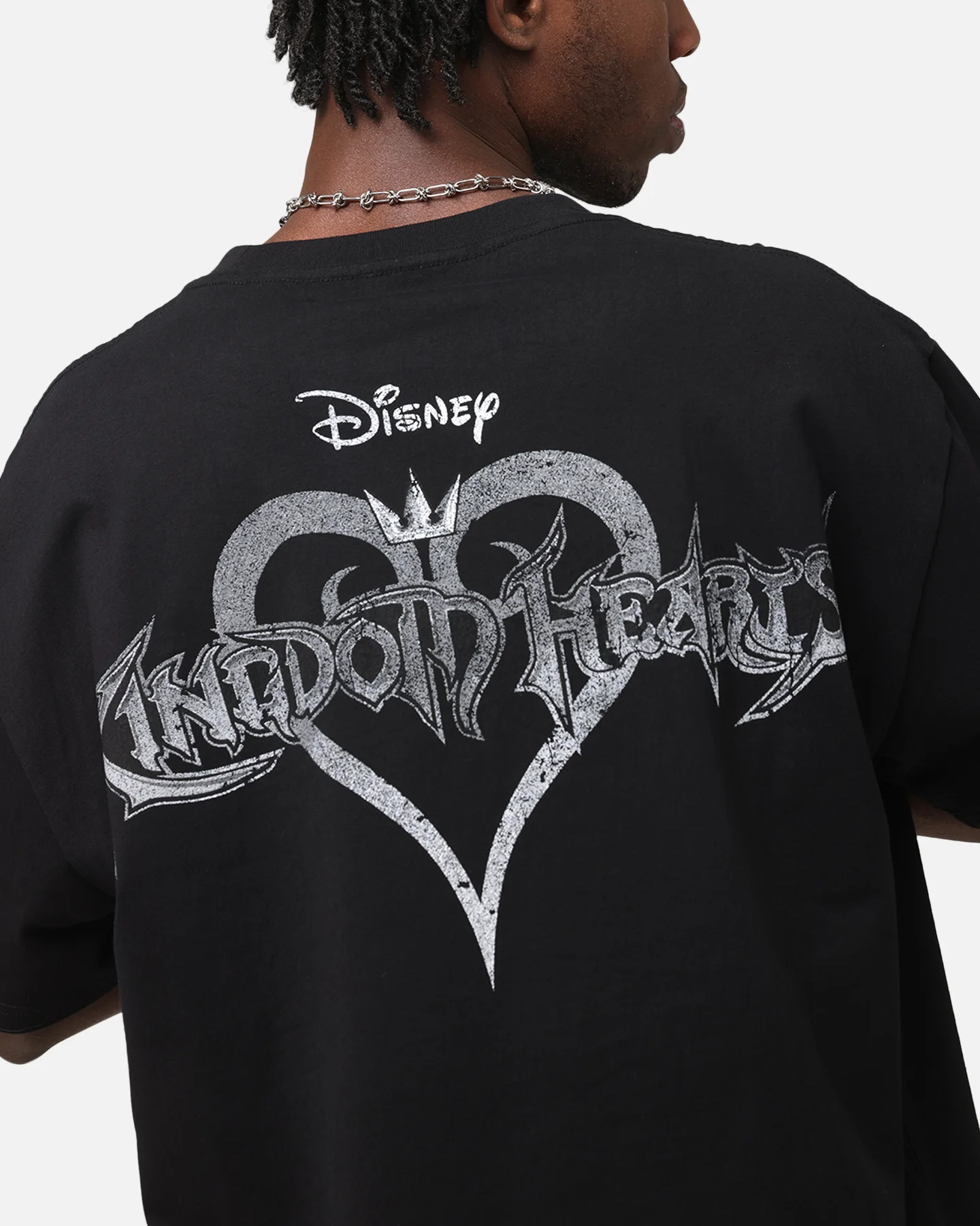 73Studio Disney Kingdom Hearts Riku Heavyweight T-Shirt Black - Image 8