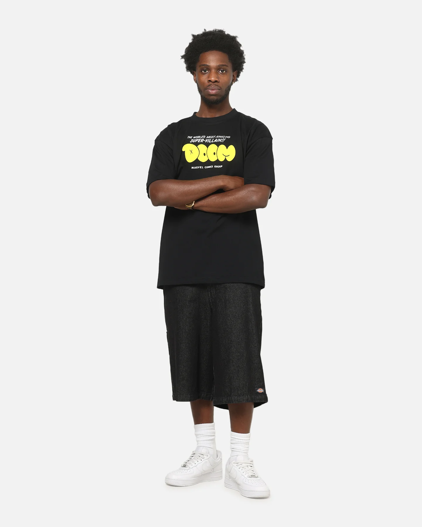 73Studio Marvel Dr Doom T-Shirt Black - Image 4