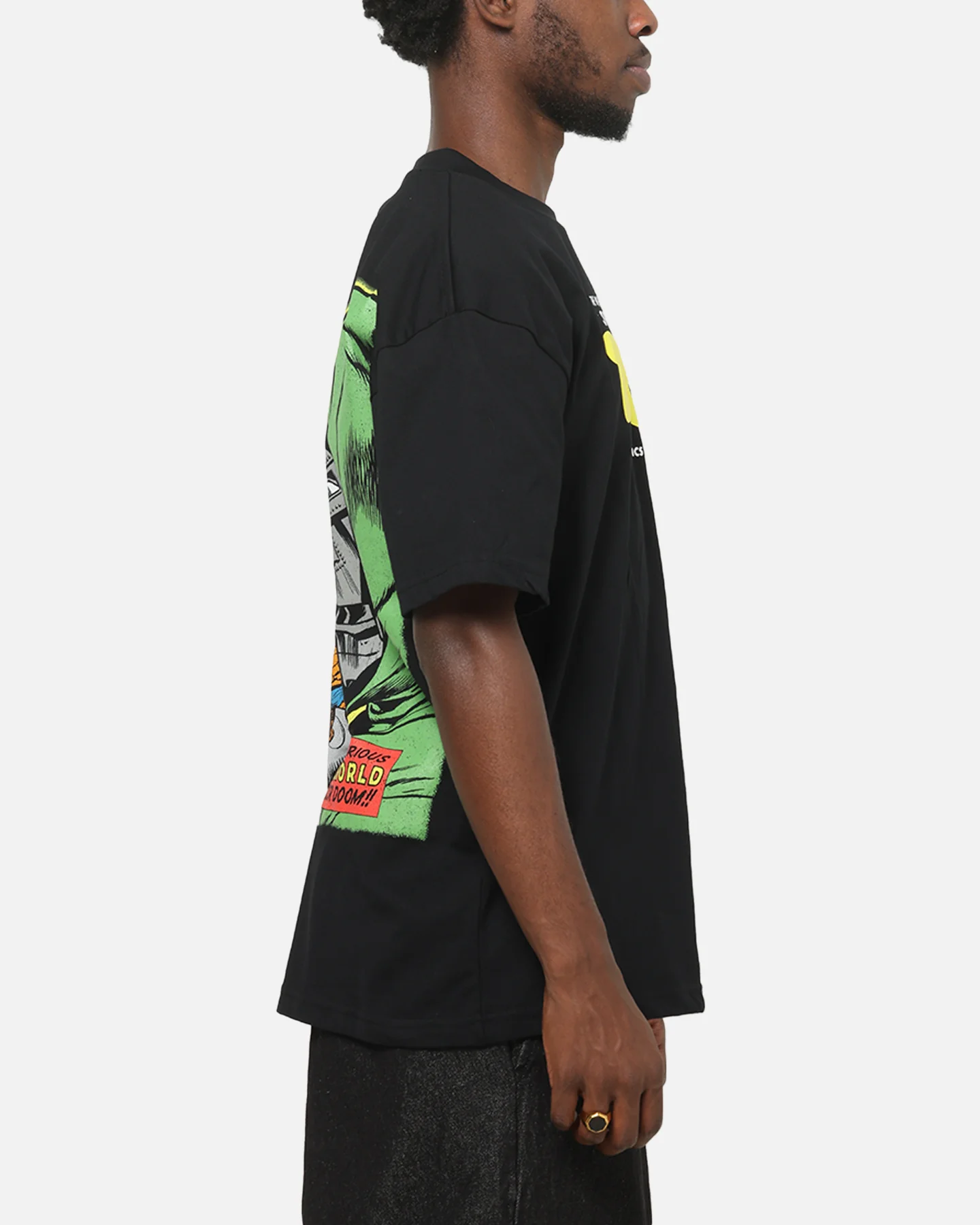 73Studio Marvel Dr Doom T-Shirt Black - Image 5