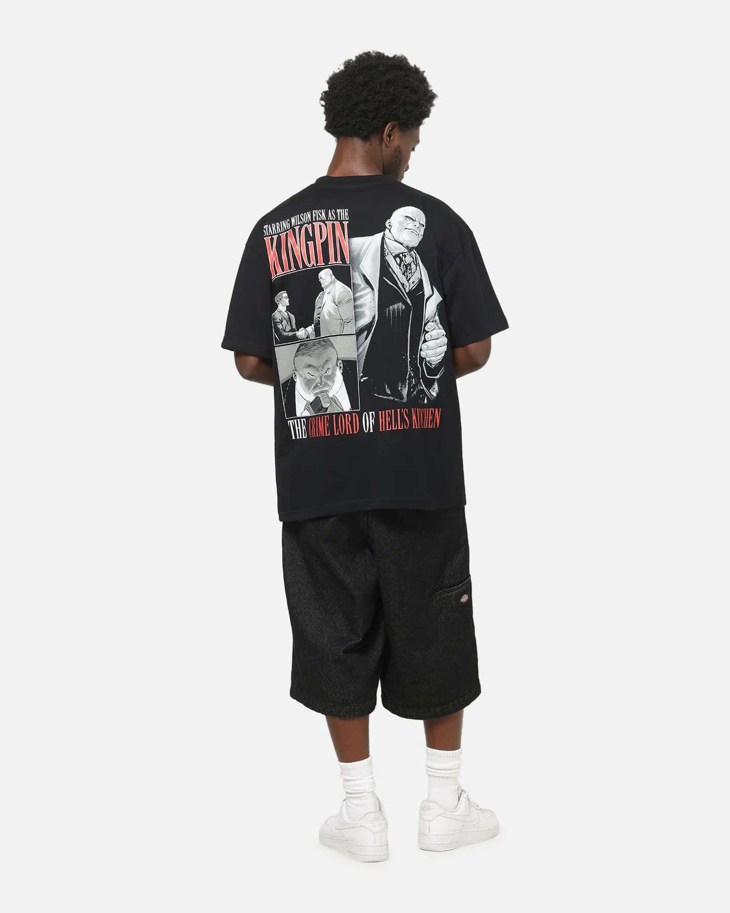 73Studio Marvel King Pin T-Shirt Black - Image 3