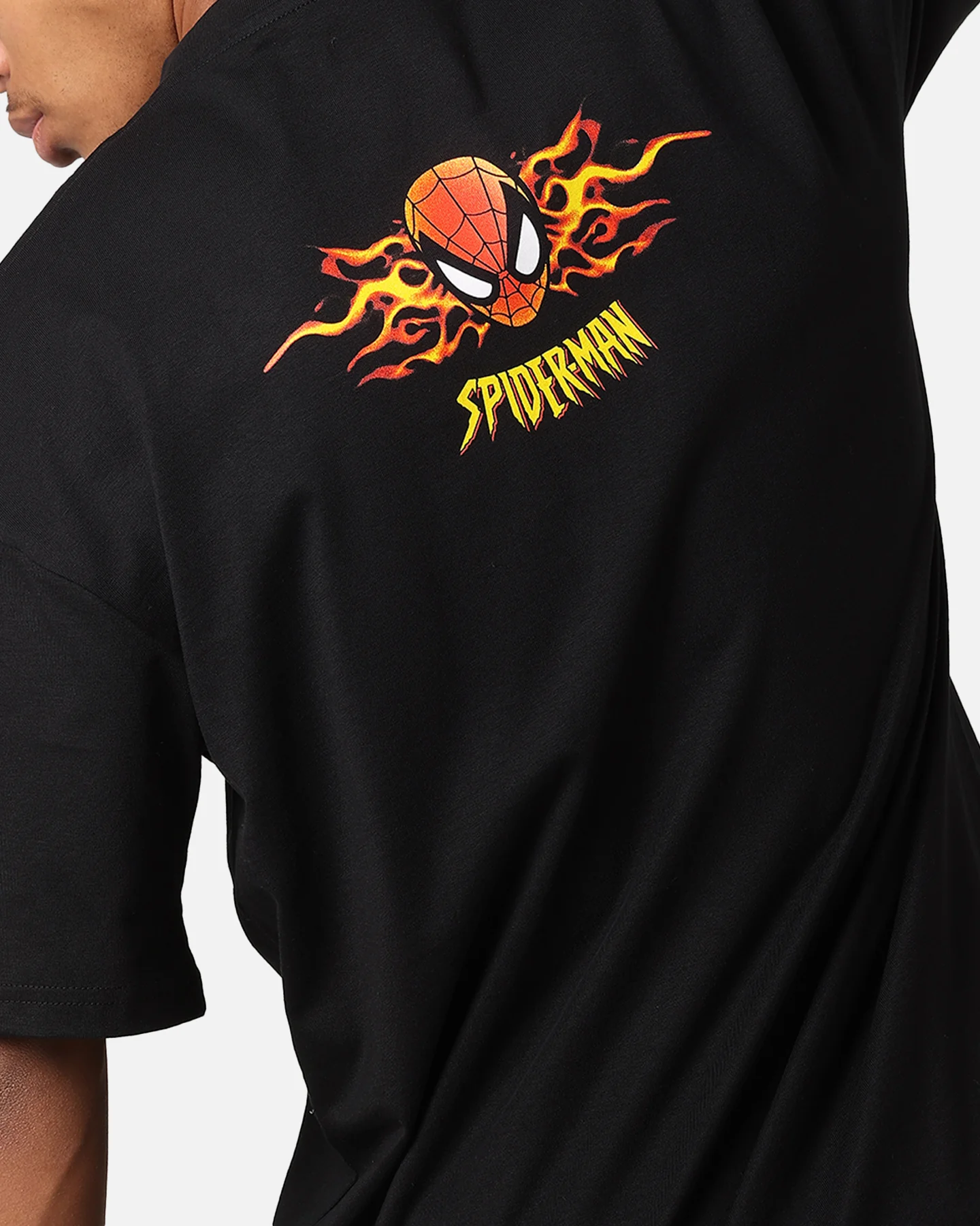 73Studio Marvel Spider-Man Y2K Spidey T-Shirt Black - Image 7