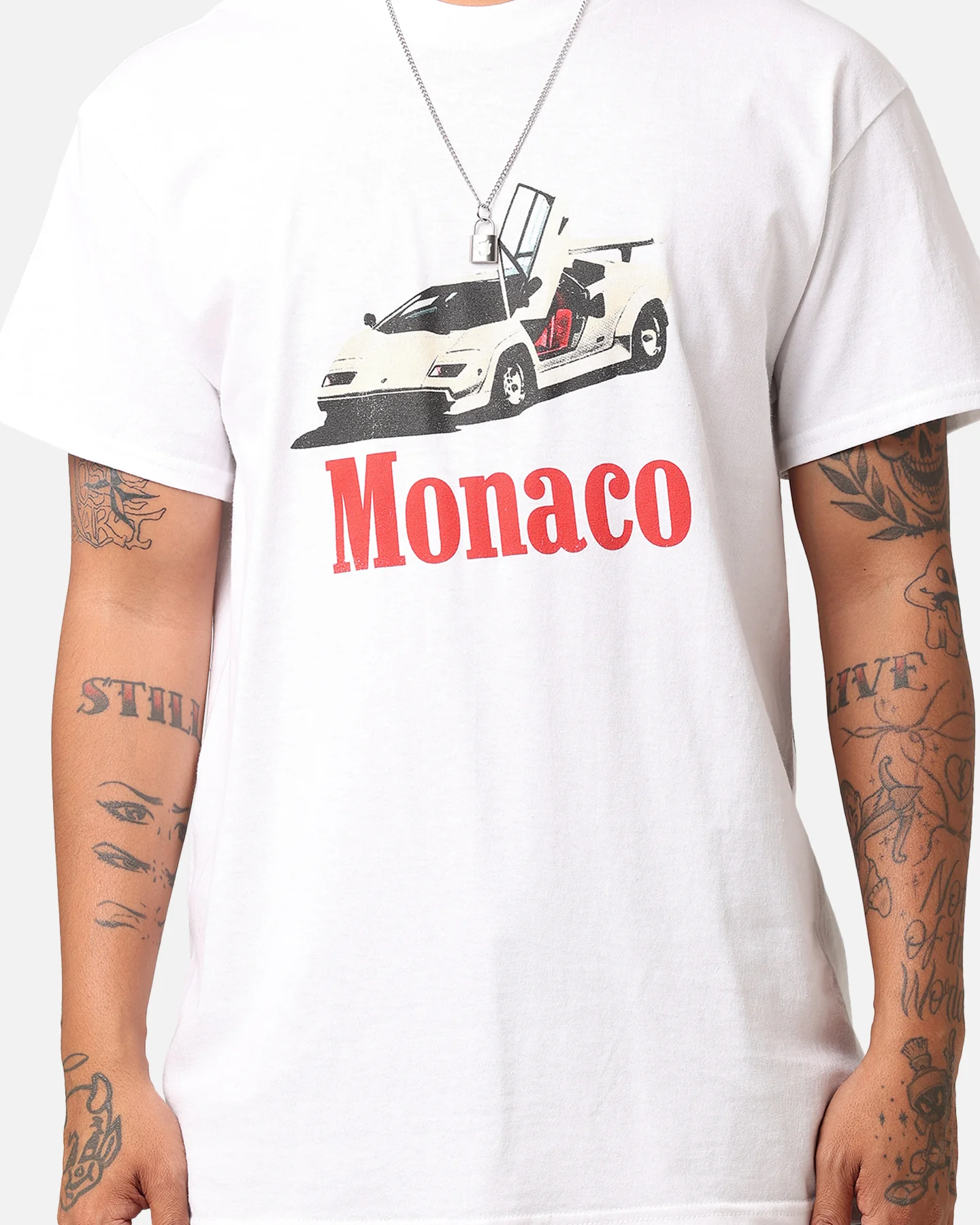 73Studio Monaco 1983 T-Shirt White - Image 4