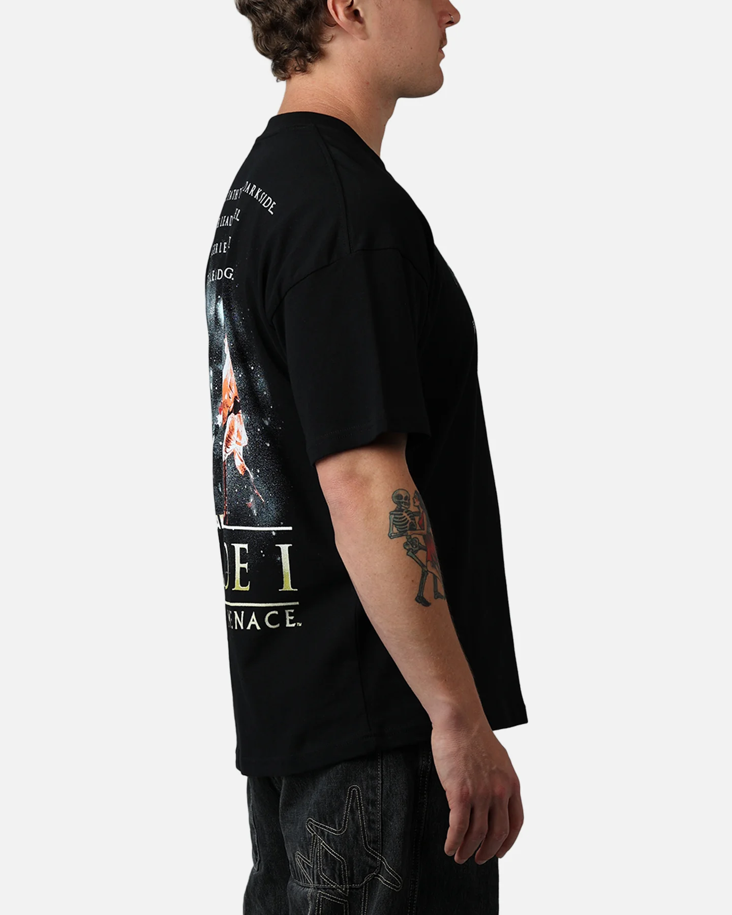 73Studio Star Wars 1999 Darth Maul T-Shirt Black - Image 4
