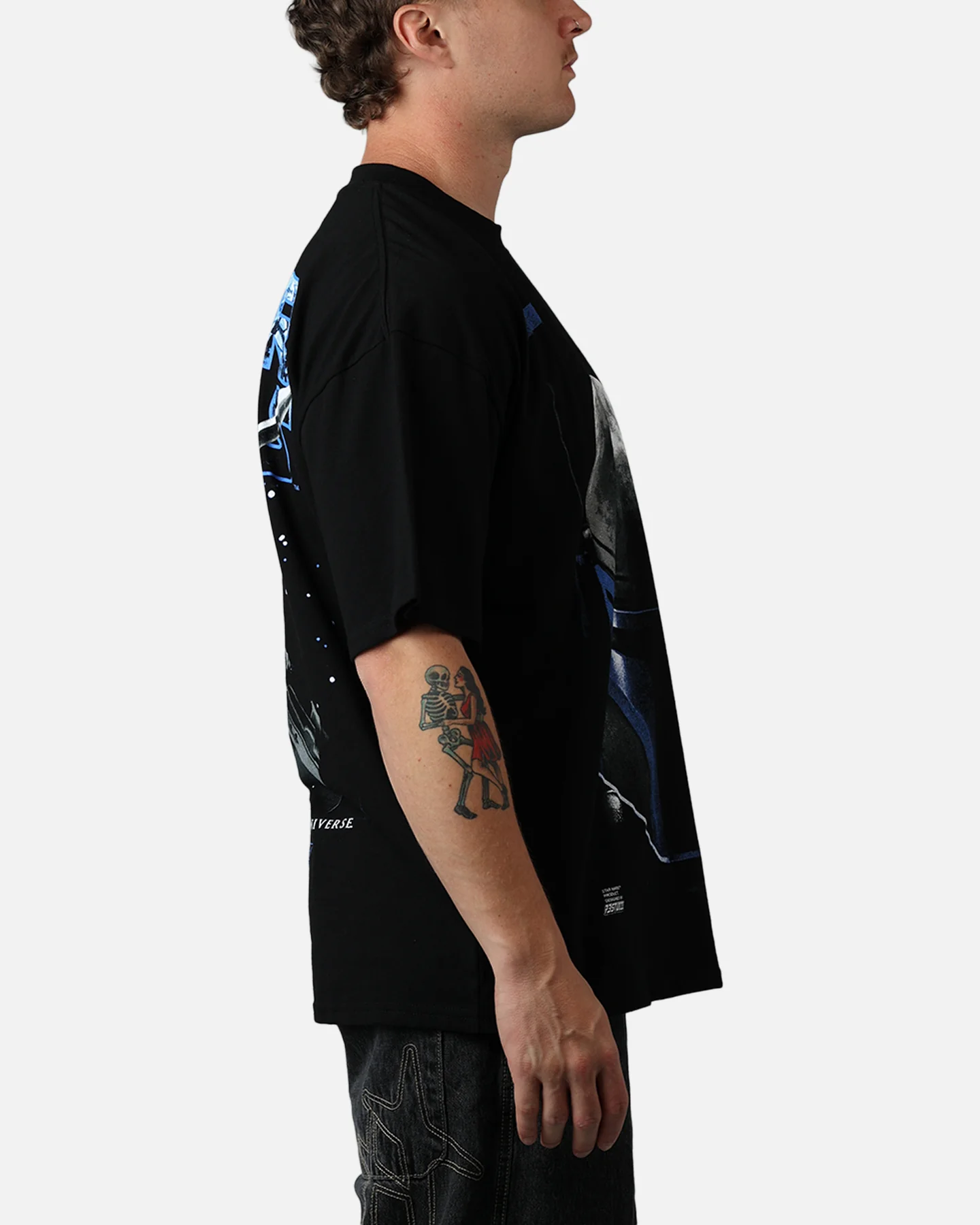 73Studio Star Wars 2002 Jango T-Shirt Black - Image 4