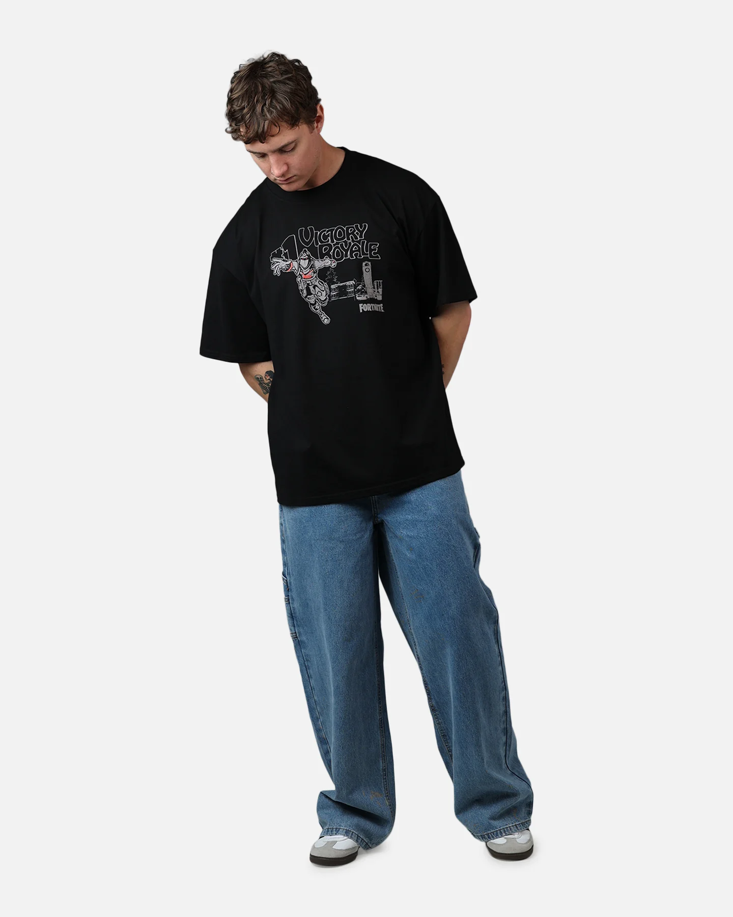 73Studio X Fortnite Victory Royale T-Shirt Black - Image 3