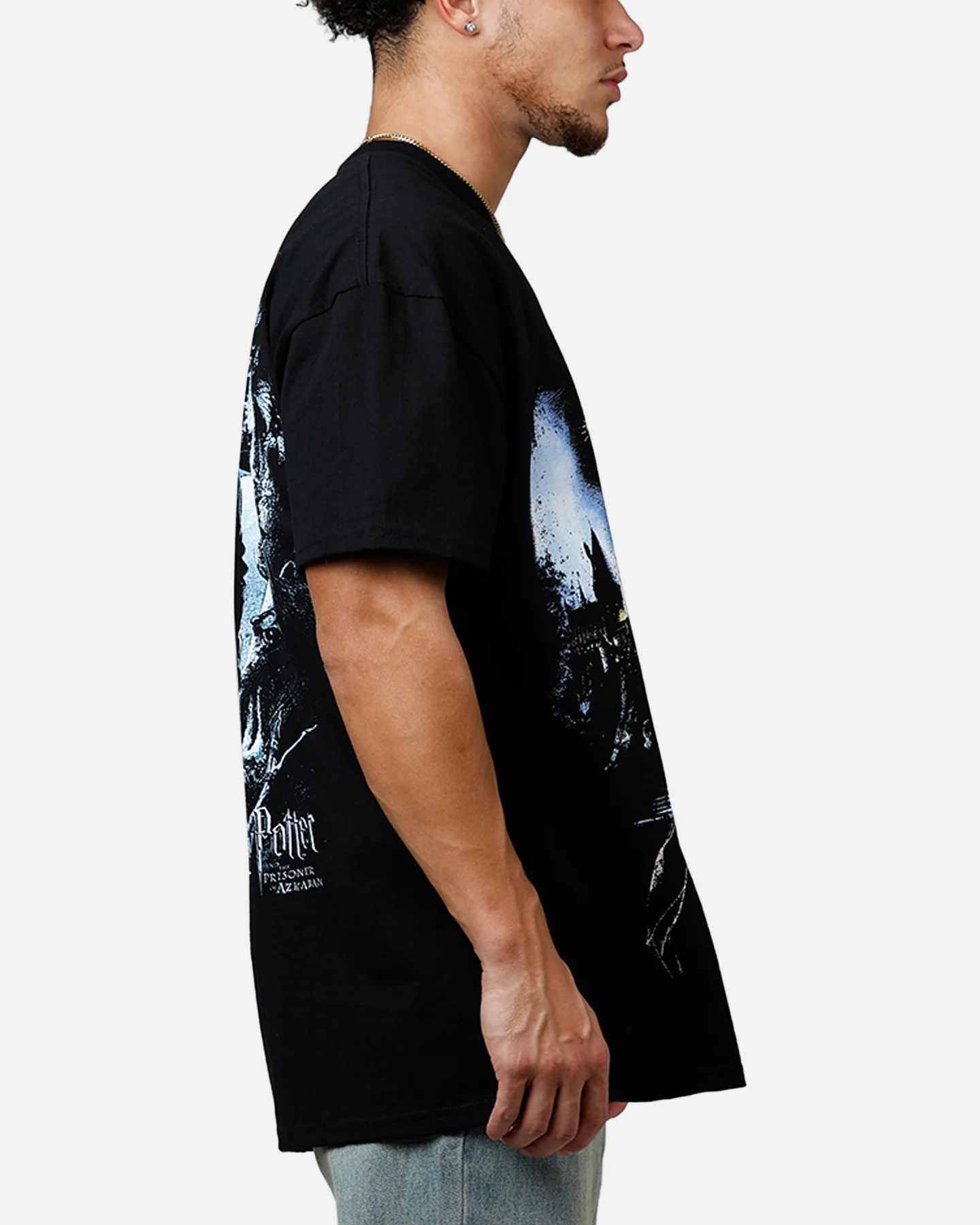 73Studio X Harry Potter Heavyweight T-Shirt Black - Image 4