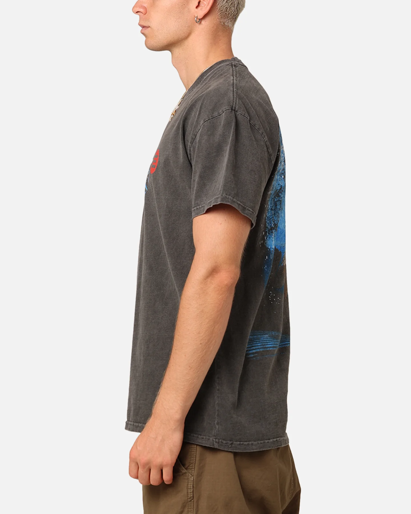 73Studio X Pixar Wall.E Heavyweight T-Shirt Black Wash - Image 6