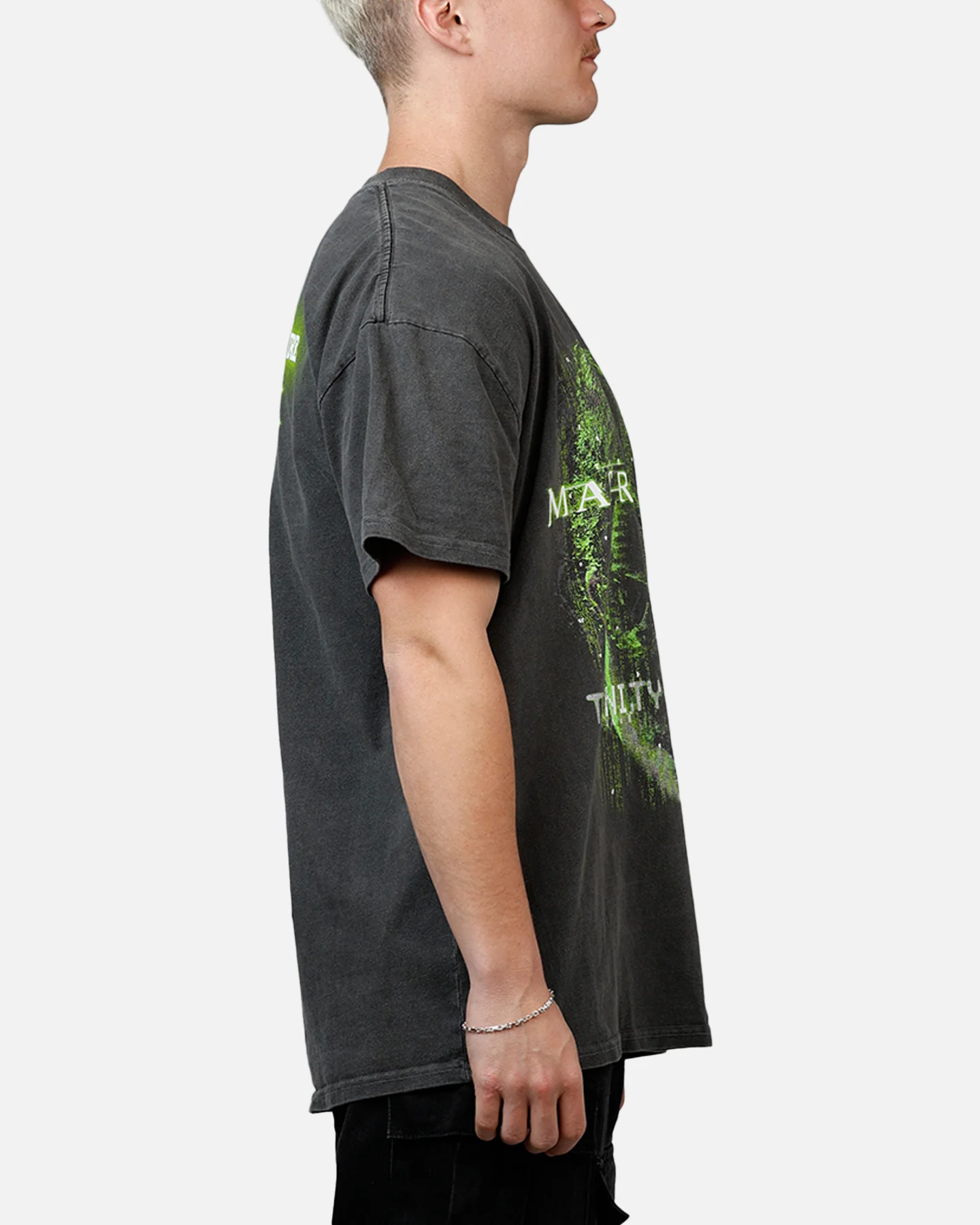 73Studio X The Matrix Trinity Heavyweight T-Shirt Black - Image 4