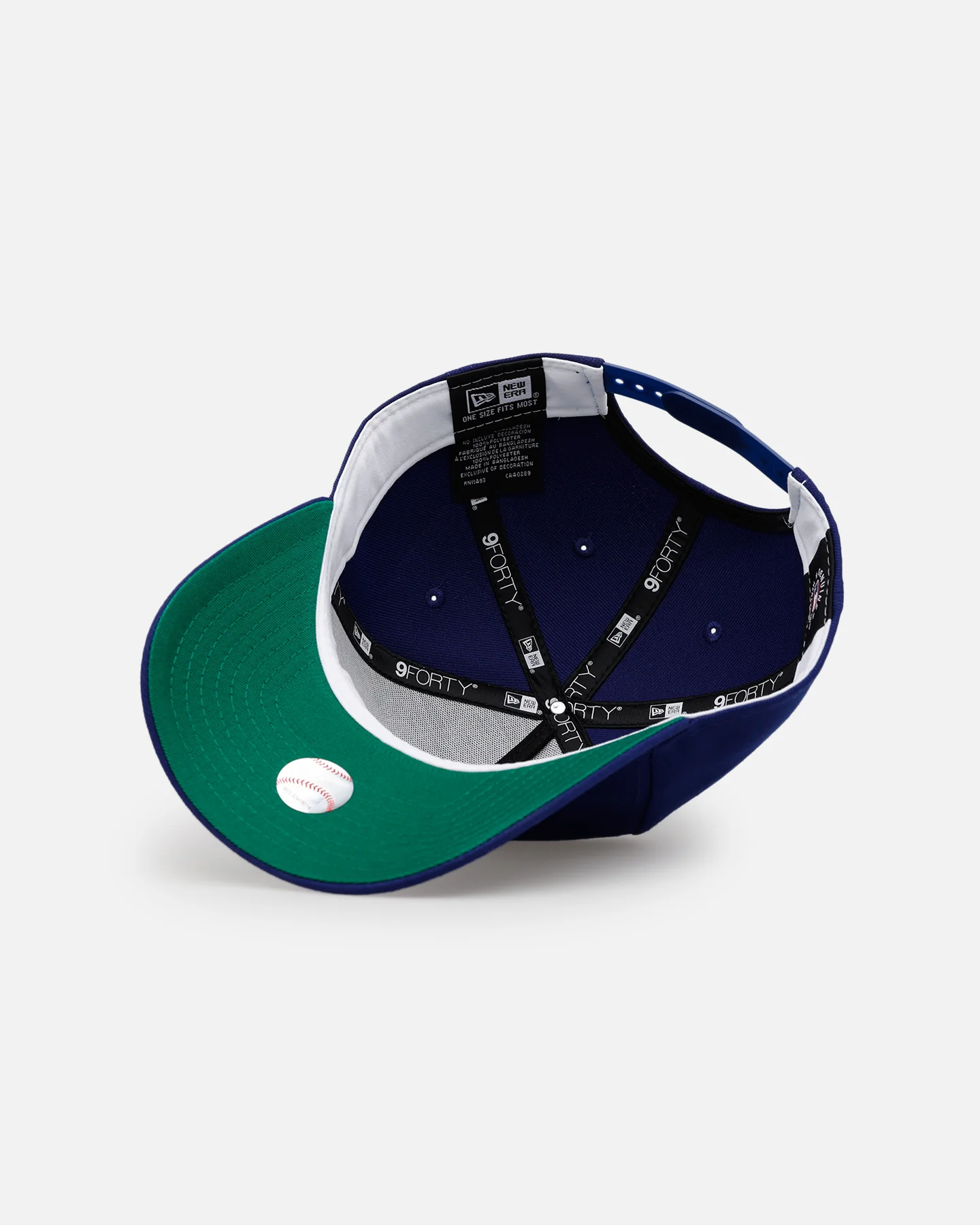 New Era Los Angeles Dodgers 'Baseball Hearts' 9FORTY A-Frame Snapback Official Team Color - Image 6