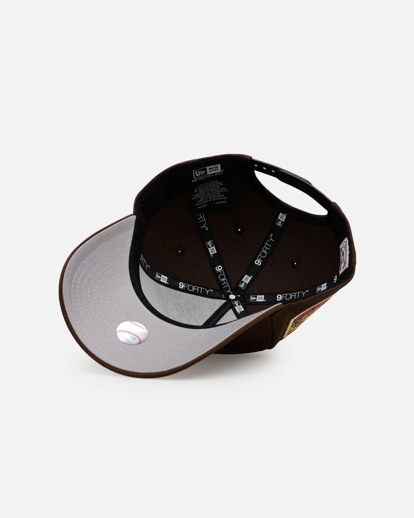 New Era New York Mets 'Stay Classy' 9FORTY A-Frame Snapback Walnut - Image 6