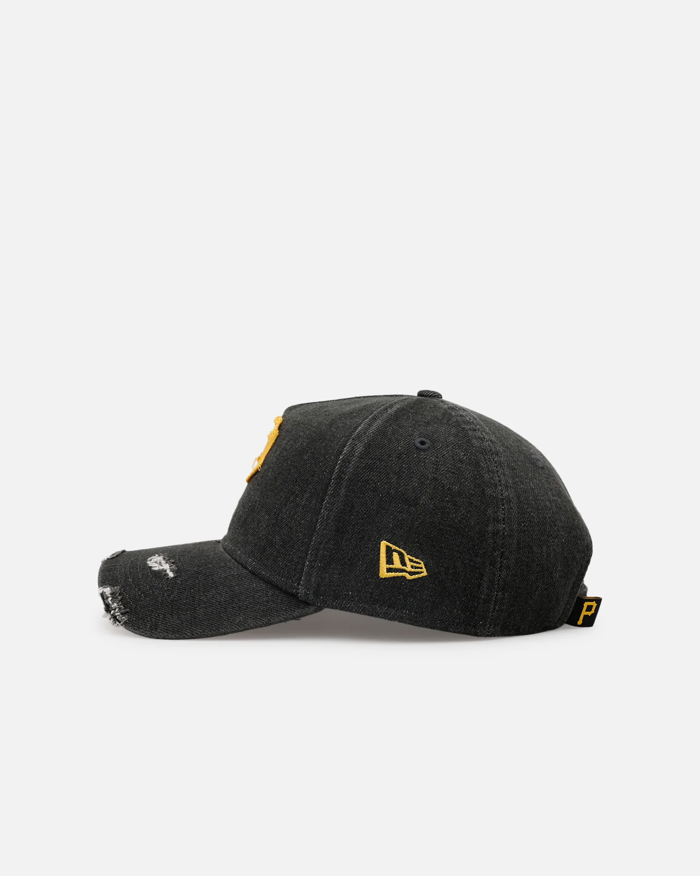 New Era Pittsburgh Pirates 'Denim 2.0' 9FORTY A-Frame Strapback Black - Image 4