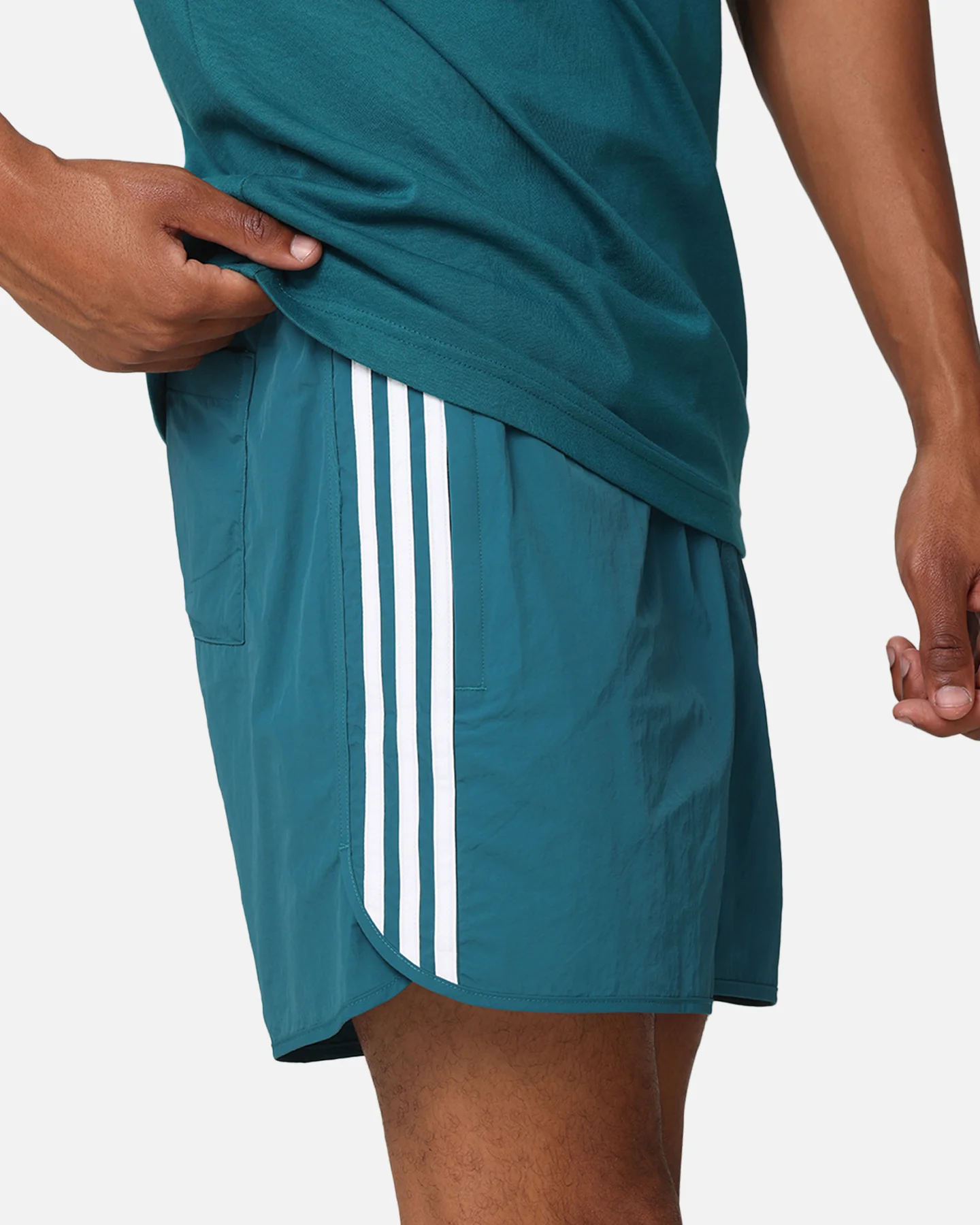 Adidas Adicolour Classic Sprinter Shorts Legacy Teal - Image 4