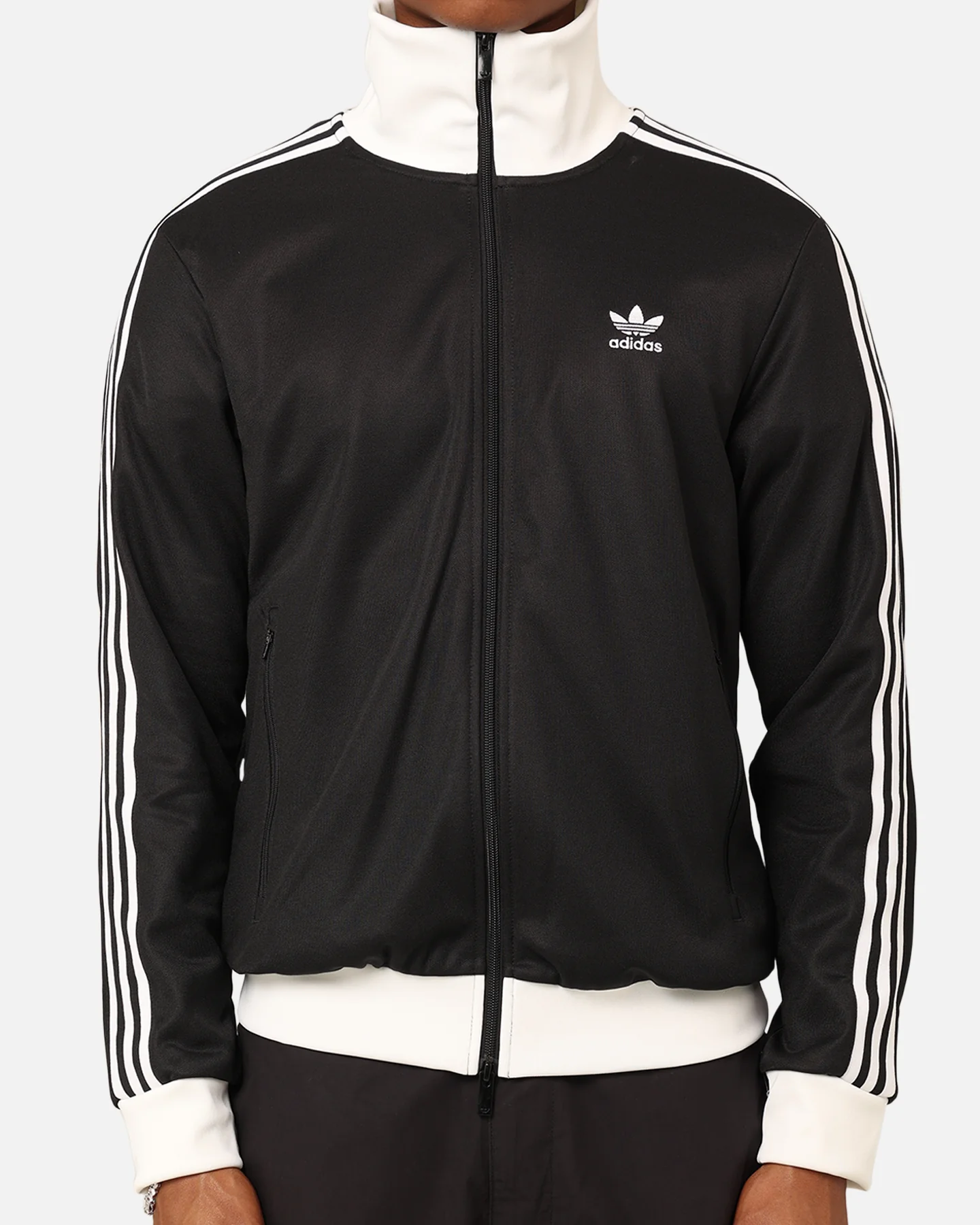 Adidas Adicolour Classics Beckenbauer Track Jacket Black/White - Image 3