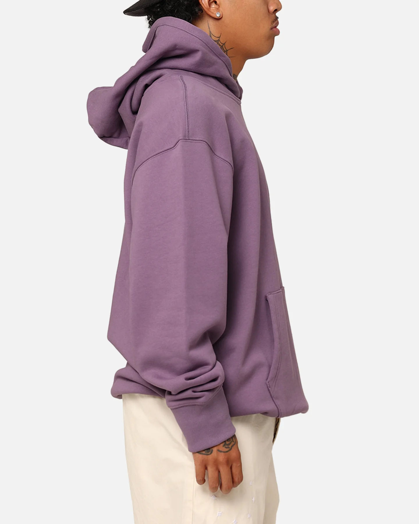 Adidas Adicolour Contempo French Terry Hoodie Shadow Violet - Image 4