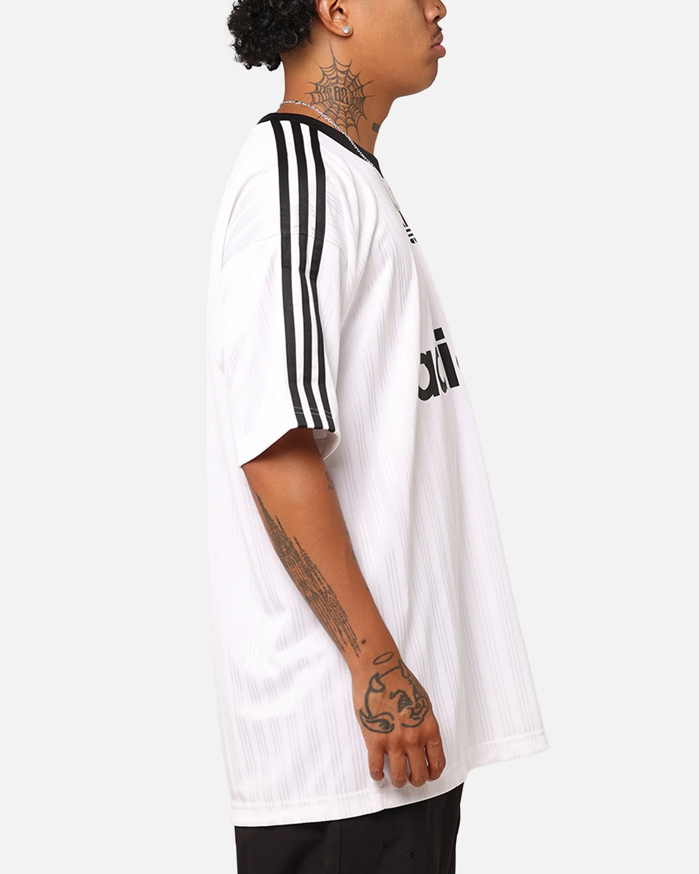 Adidas Adicolour T-Shirt White/Black - Image 4