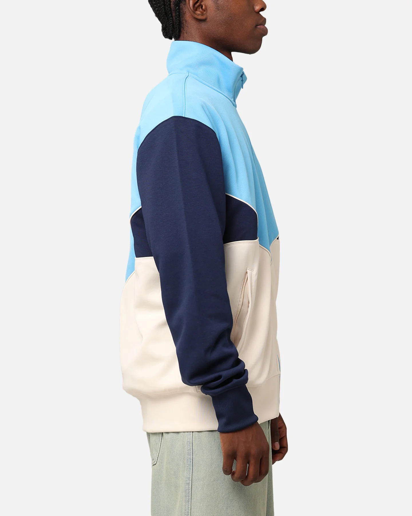 Adidas Adicolour Track Top Jacket Semi Blue Burst/Wonder White/Night Indigo - Image 4