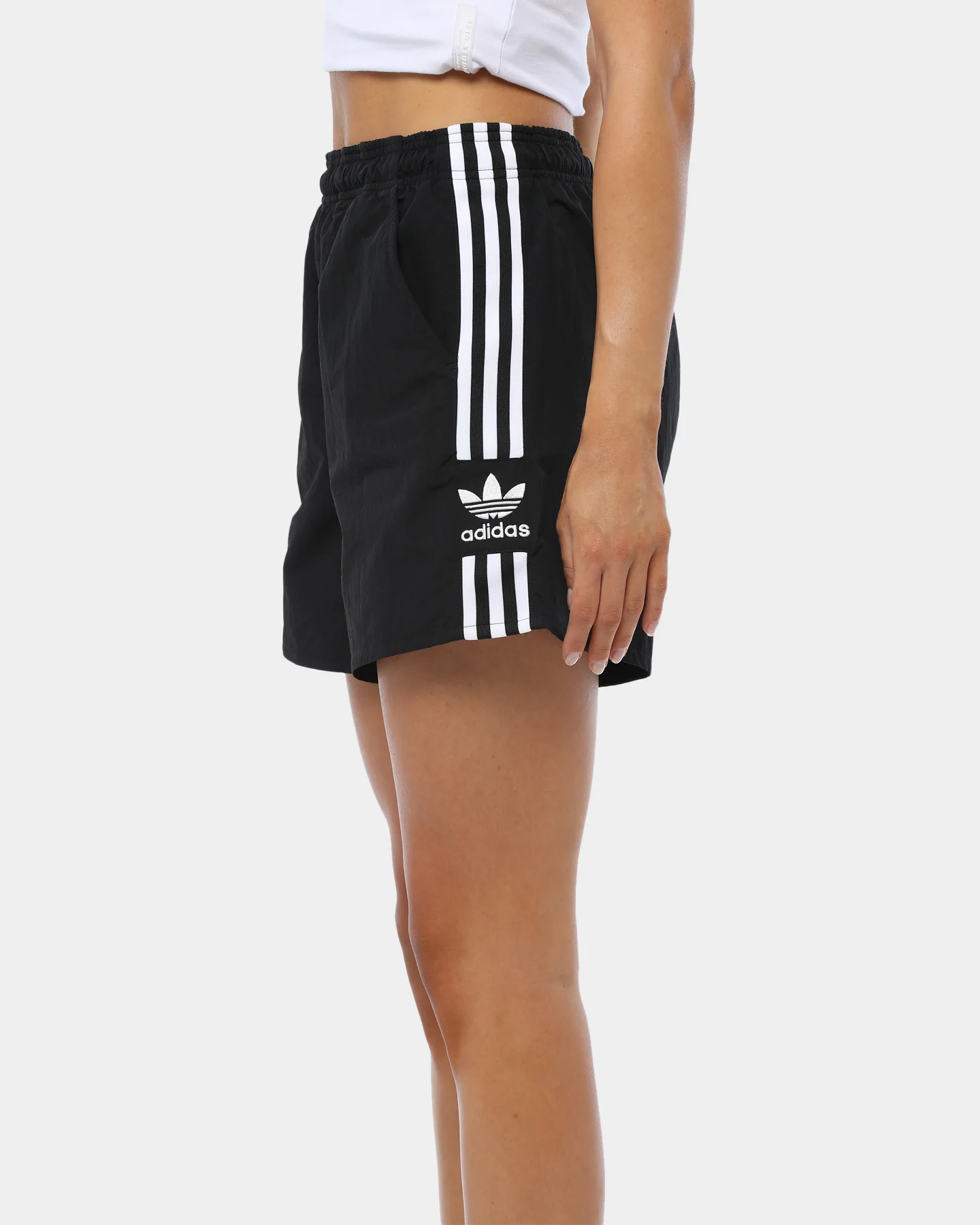 Adidas Women's Short Black/White - Image 7