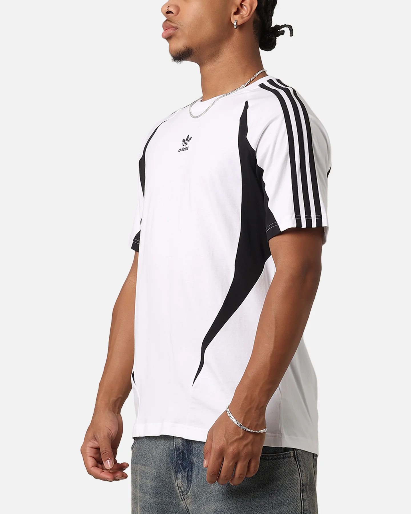 Adidas Archive T-Shirt White/Black - Image 5