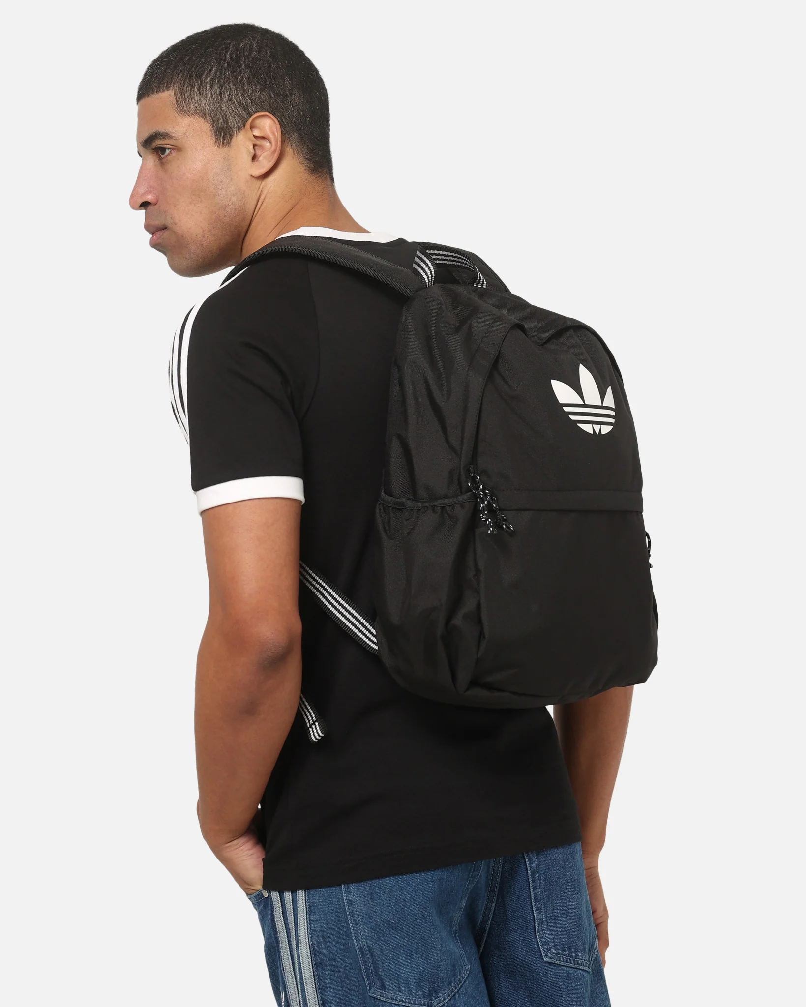 Adidas Backpack And Pencil Case Black - Image 4