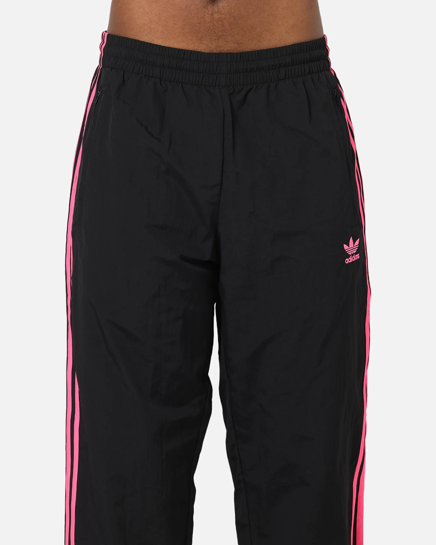 Adidas Firebird Pants Black/Lucid Pink - Image 7