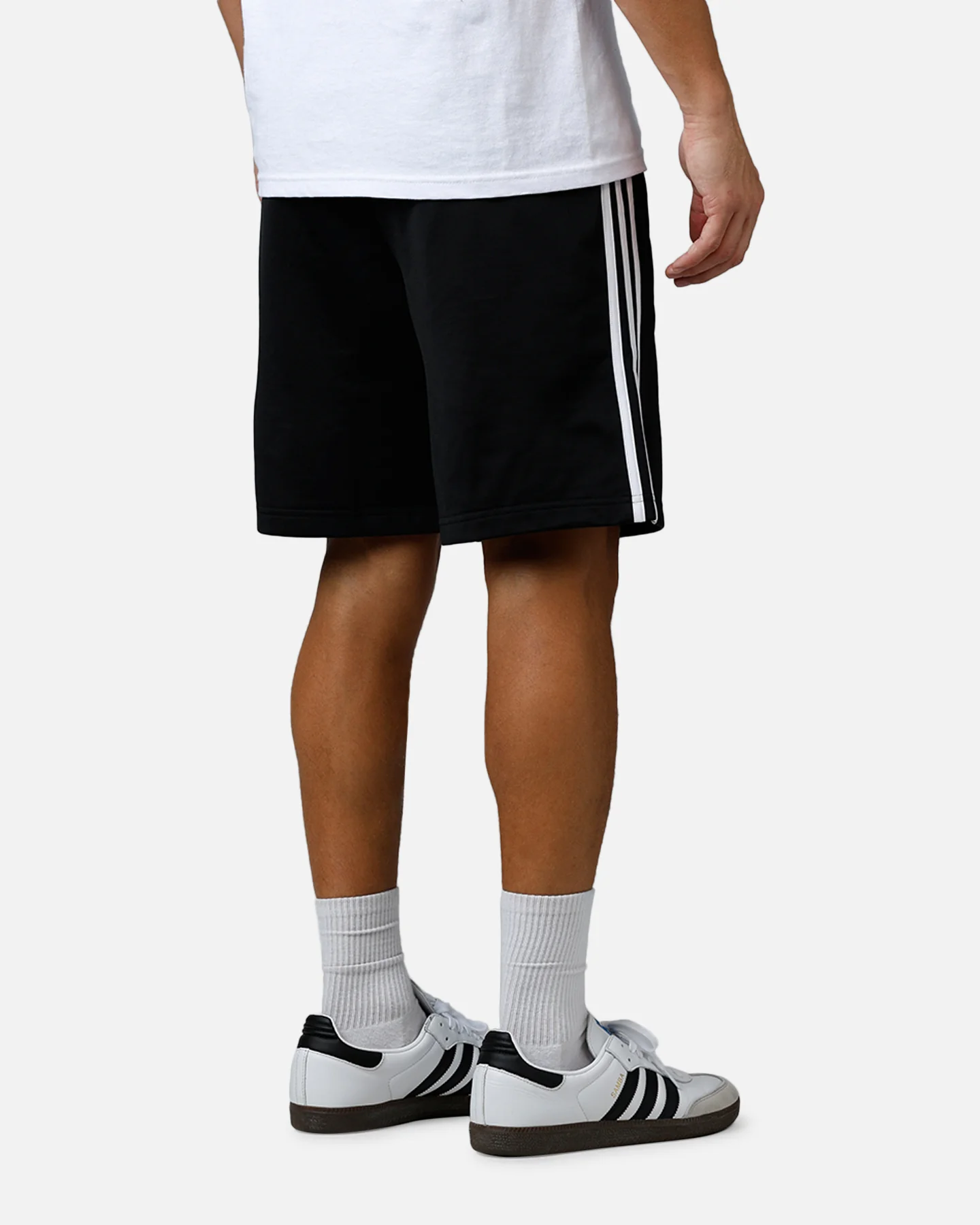 Adidas Firebird Shorts Black/White - Image 3