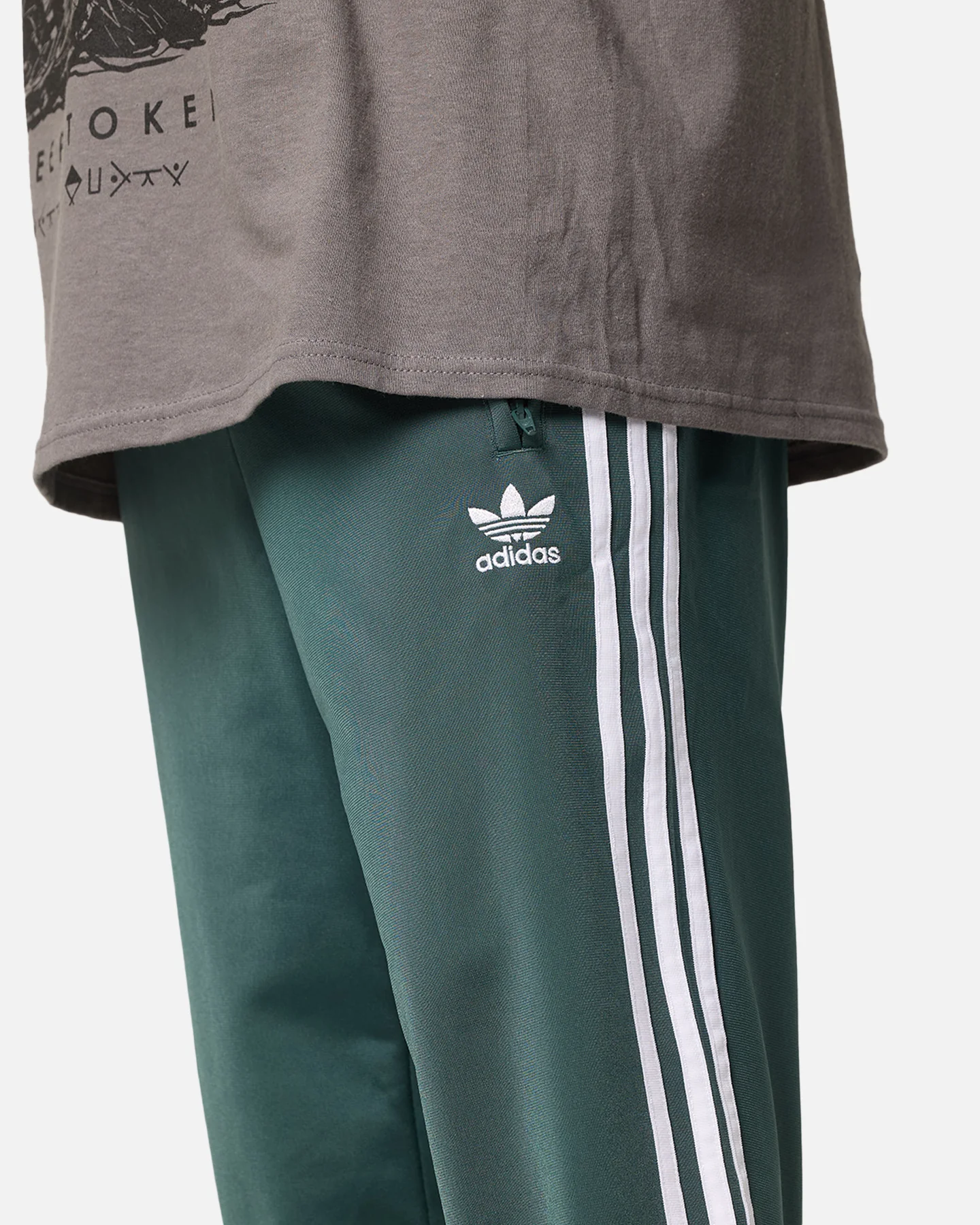 Adidas Firebird Trackpants Mineral Green - Image 4