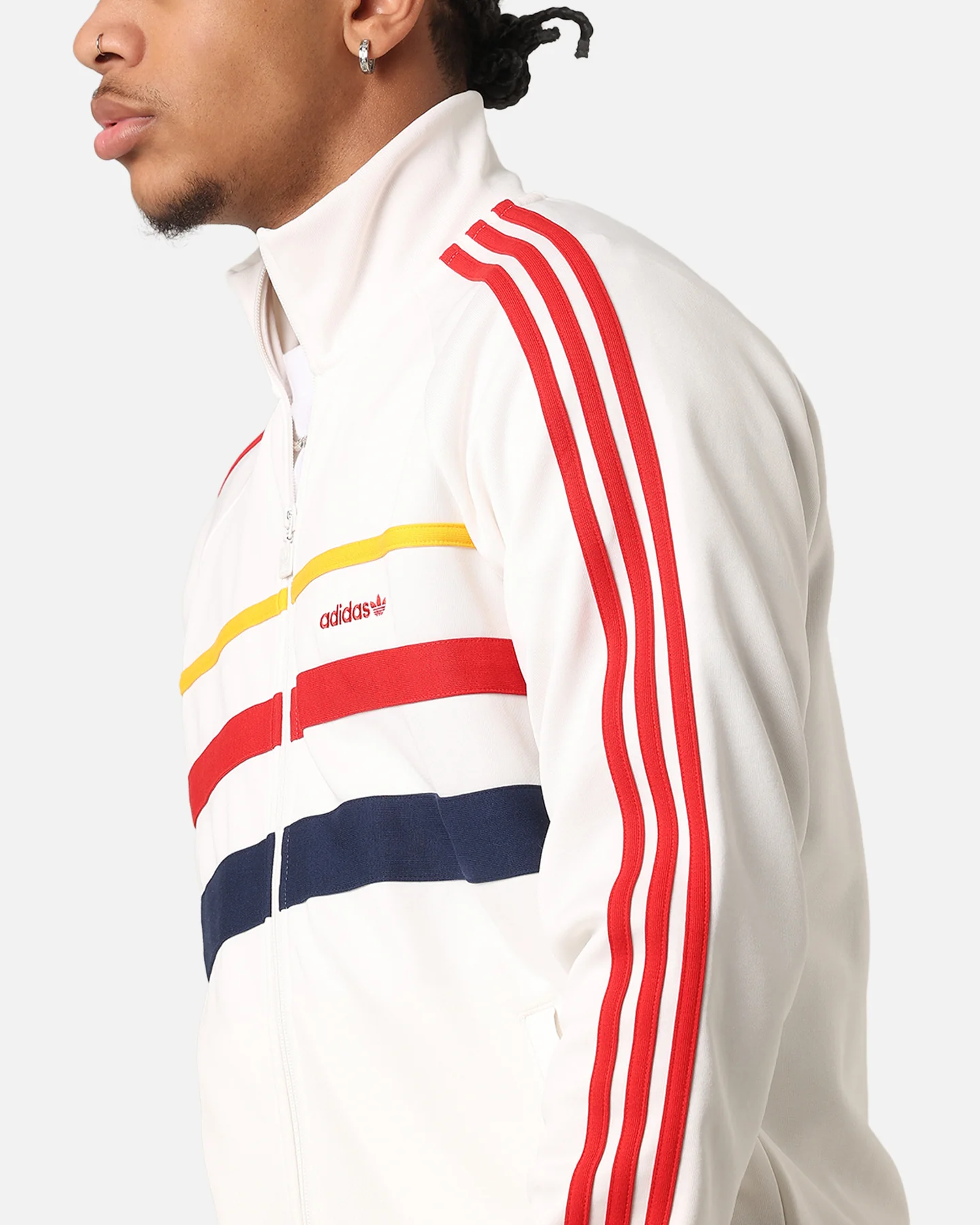 Adidas First Track Jacket Cloud White - Image 7
