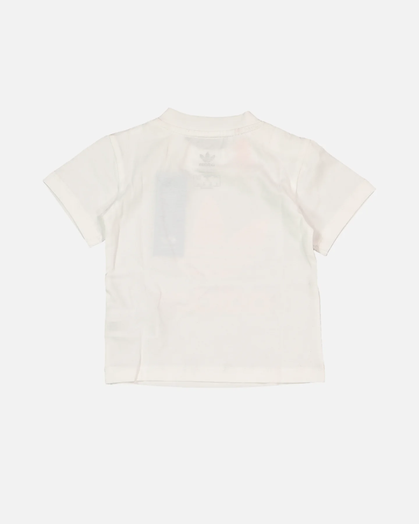 Adidas Infants' Trefoil Shorts Tee Set White/Bliss Pink - Image 3