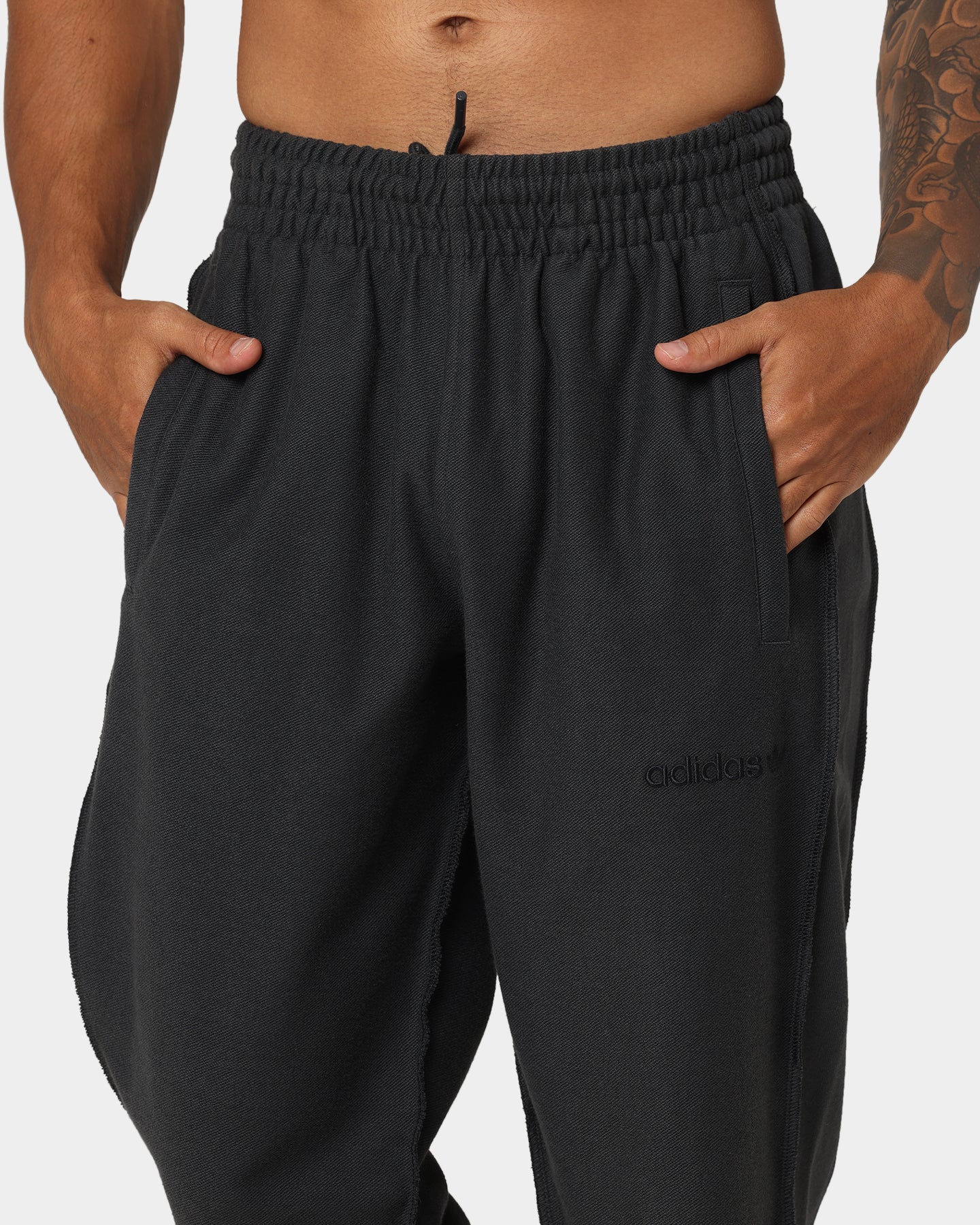 Adidas Loopback Sweat Pants Carbon - Image 7
