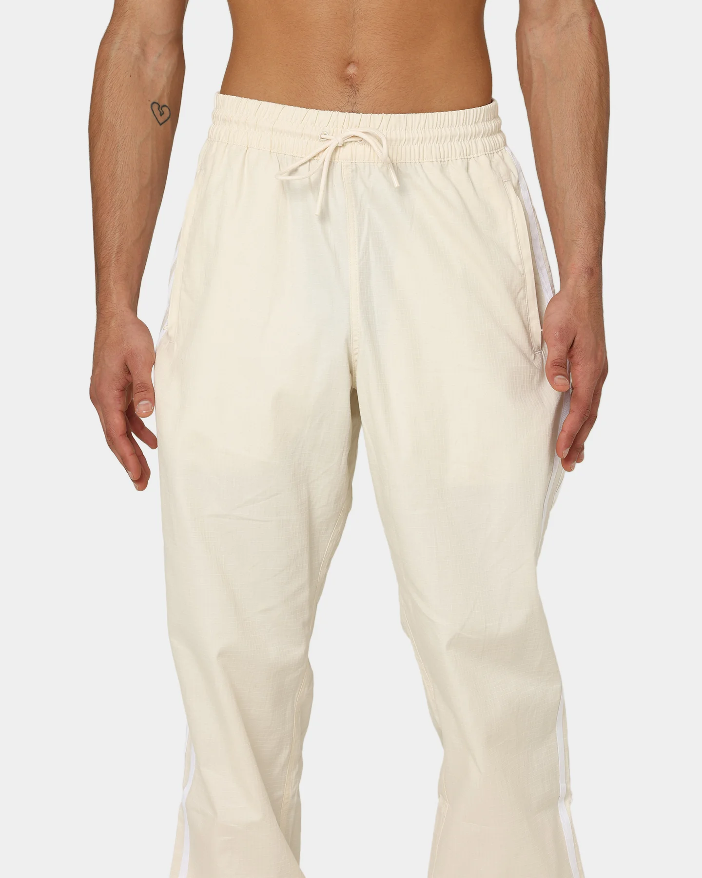 Adidas Originals Relaxed Work Pants Wonder White - Image 3
