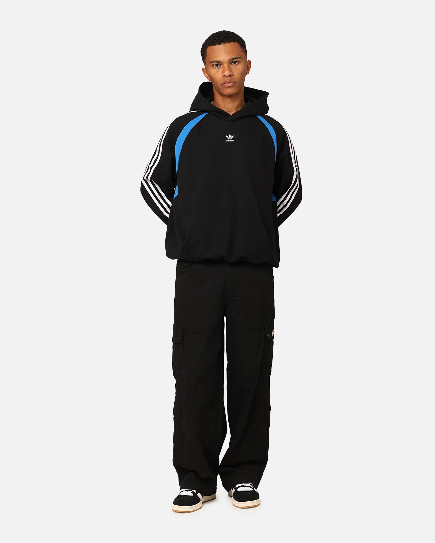 Adidas Oversized Hoodie Black - Image 2