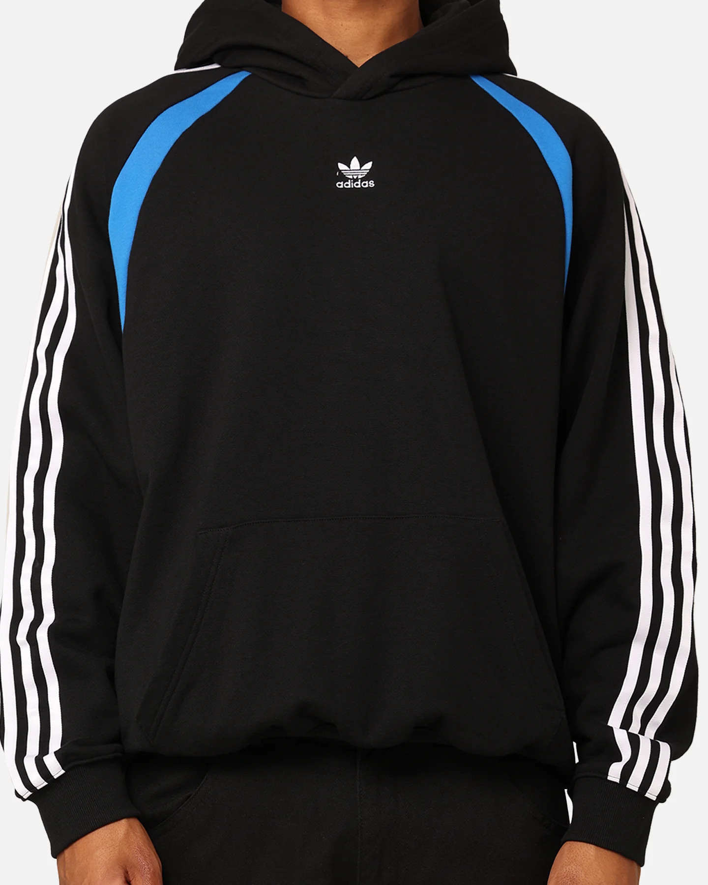 Adidas Oversized Hoodie Black - Image 3