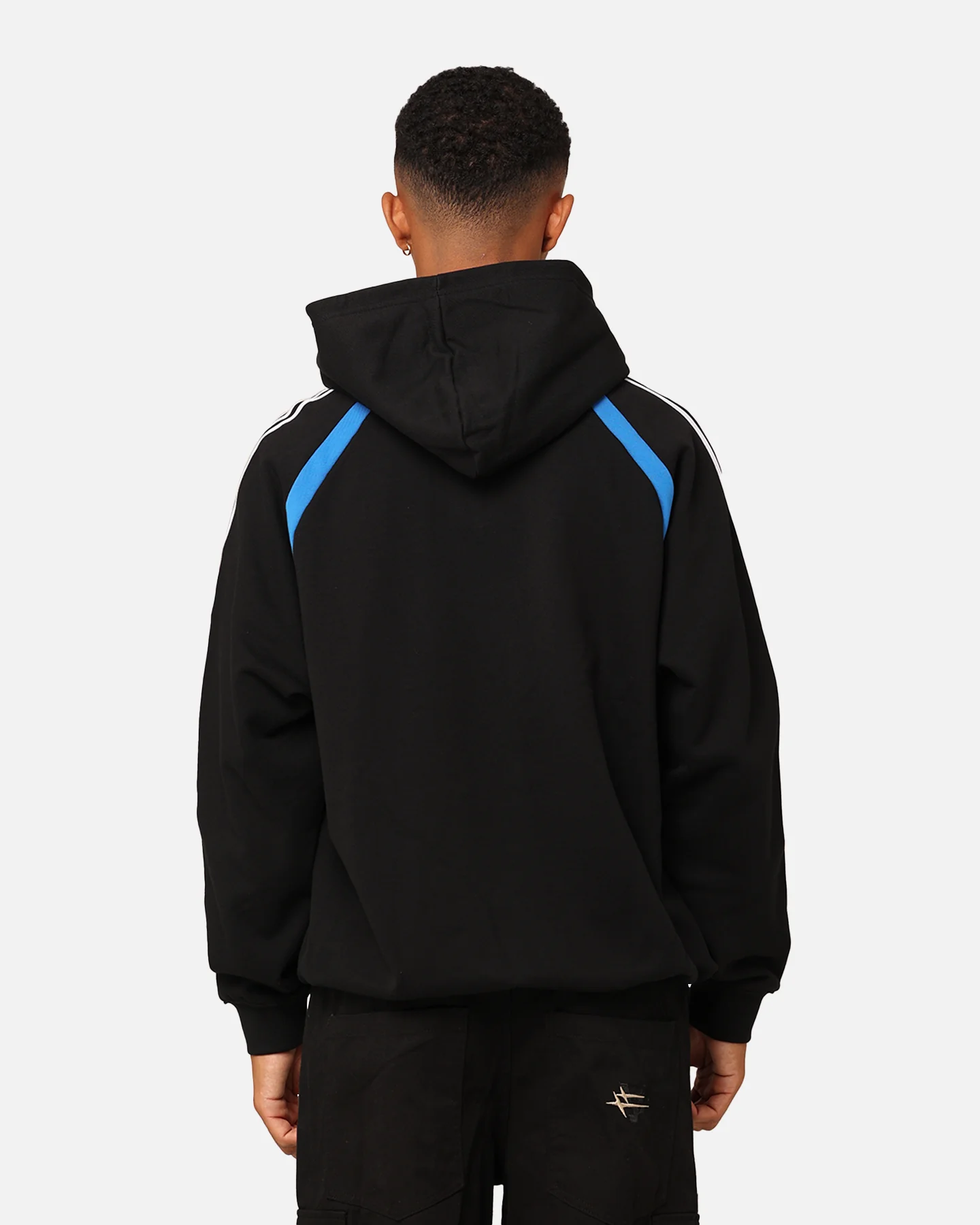 Adidas Oversized Hoodie Black - Image 4