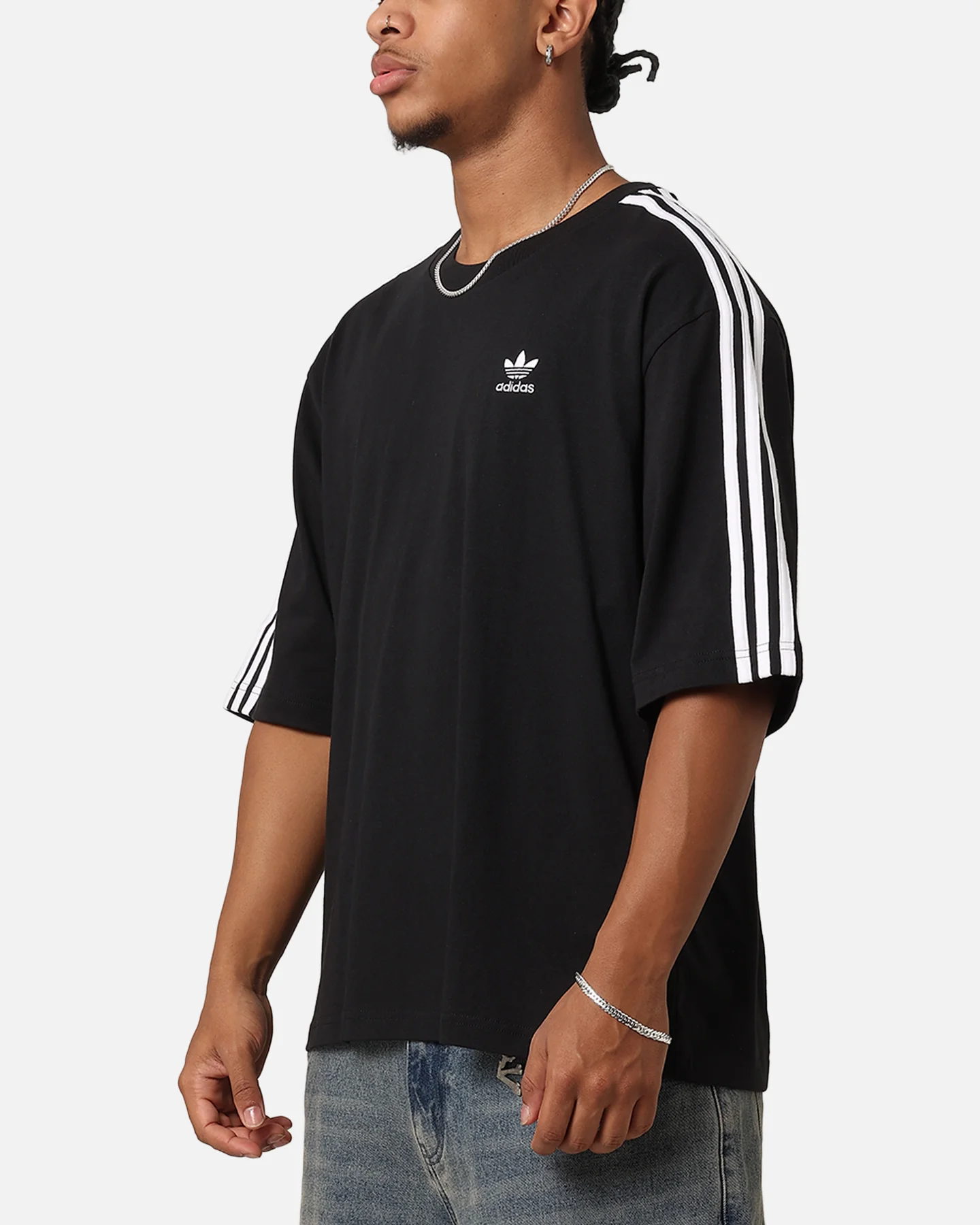 Adidas Oversized T-Shirt Black - Image 5