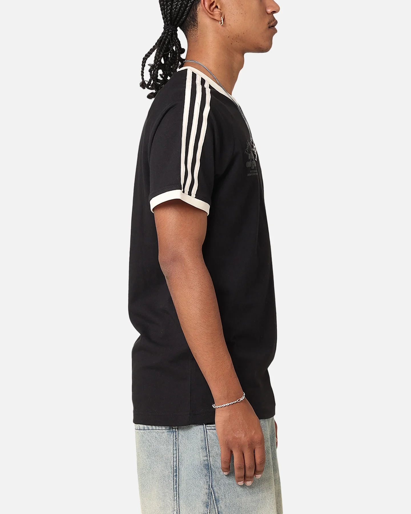 Adidas Sport Graphic Cali T-Shirt Black - Image 4