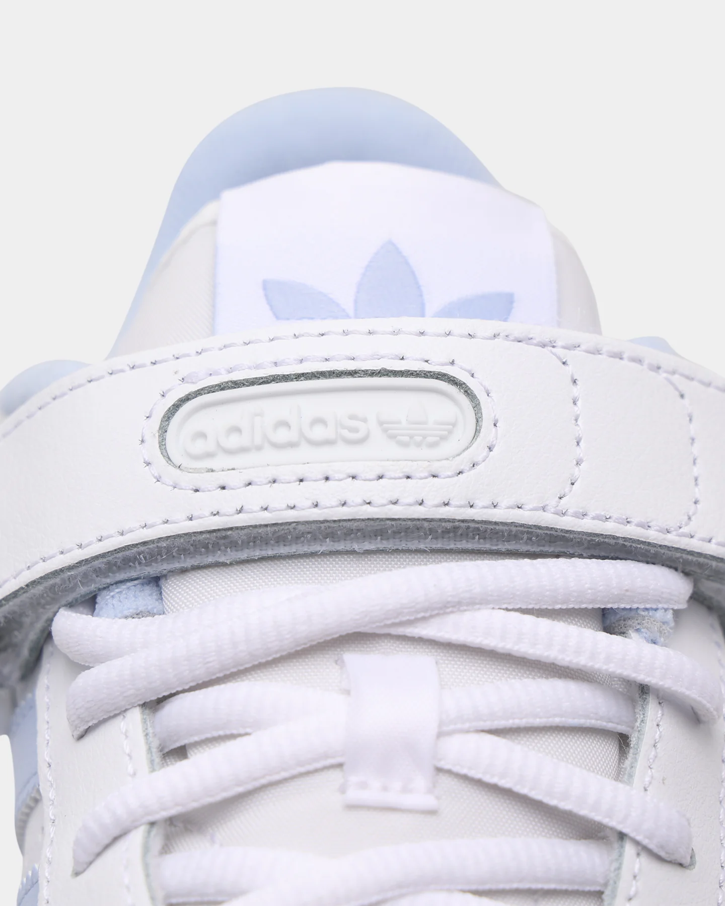 Adidas Women's Forum Low Ftwr White/Blue - Image 7