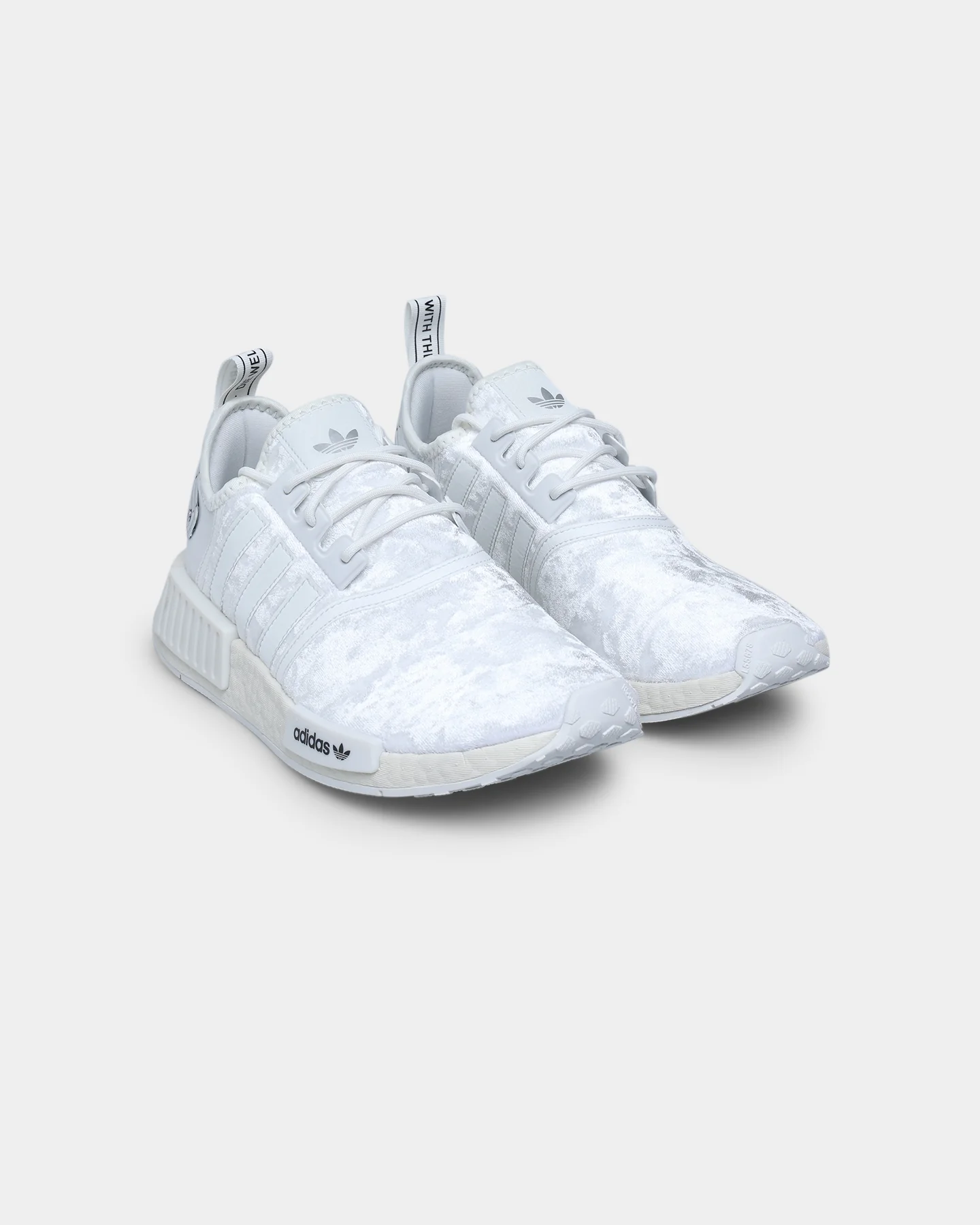 Adidas Women's NMD_R1 Crystal White / Crystal White / Silver Metallic - Image 2