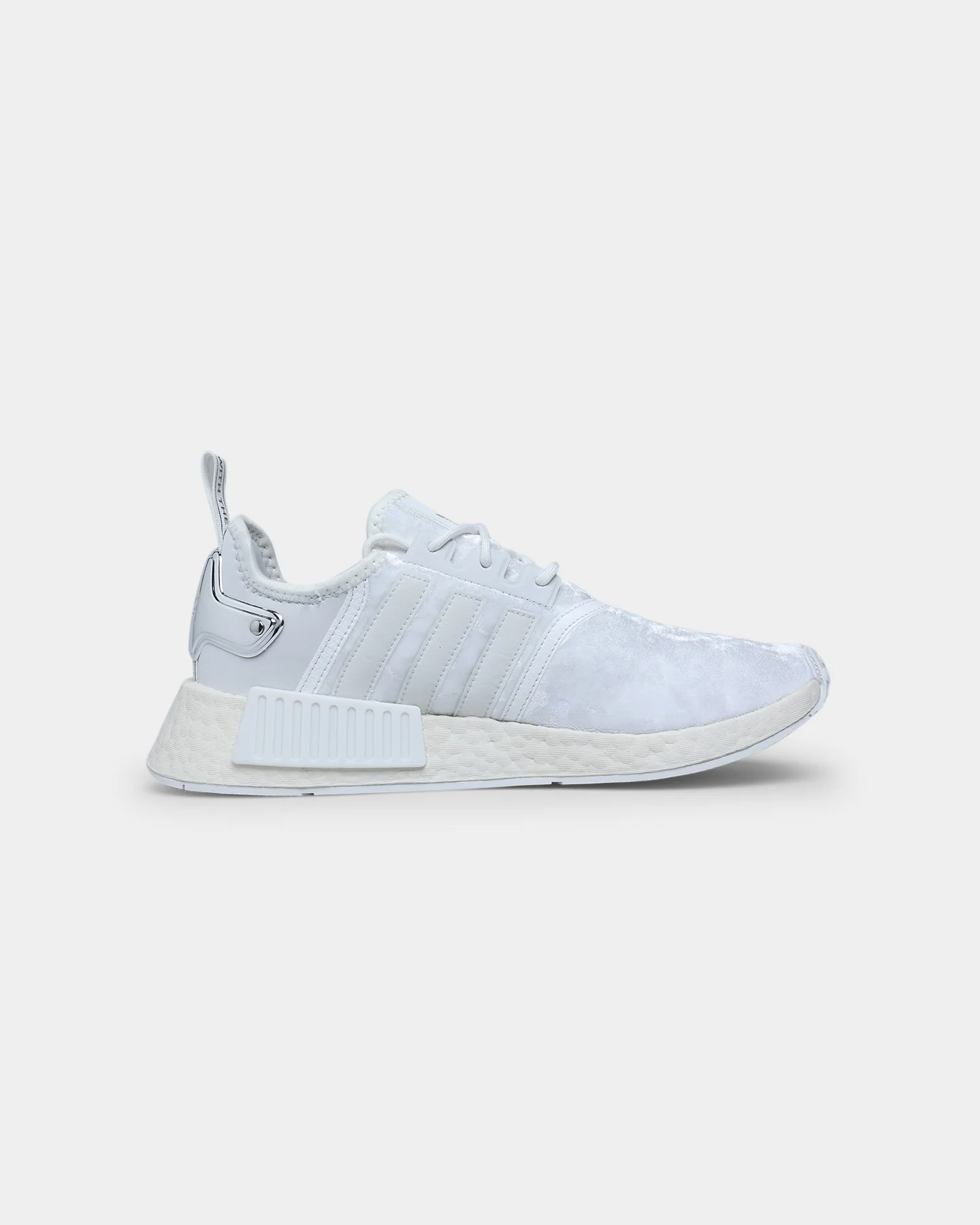 Adidas Women's NMD_R1 Crystal White / Crystal White / Silver Metallic - Image 4