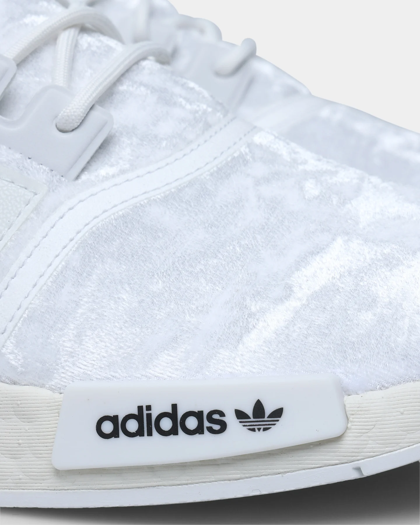 Adidas Women's NMD_R1 Crystal White / Crystal White / Silver Metallic - Image 6