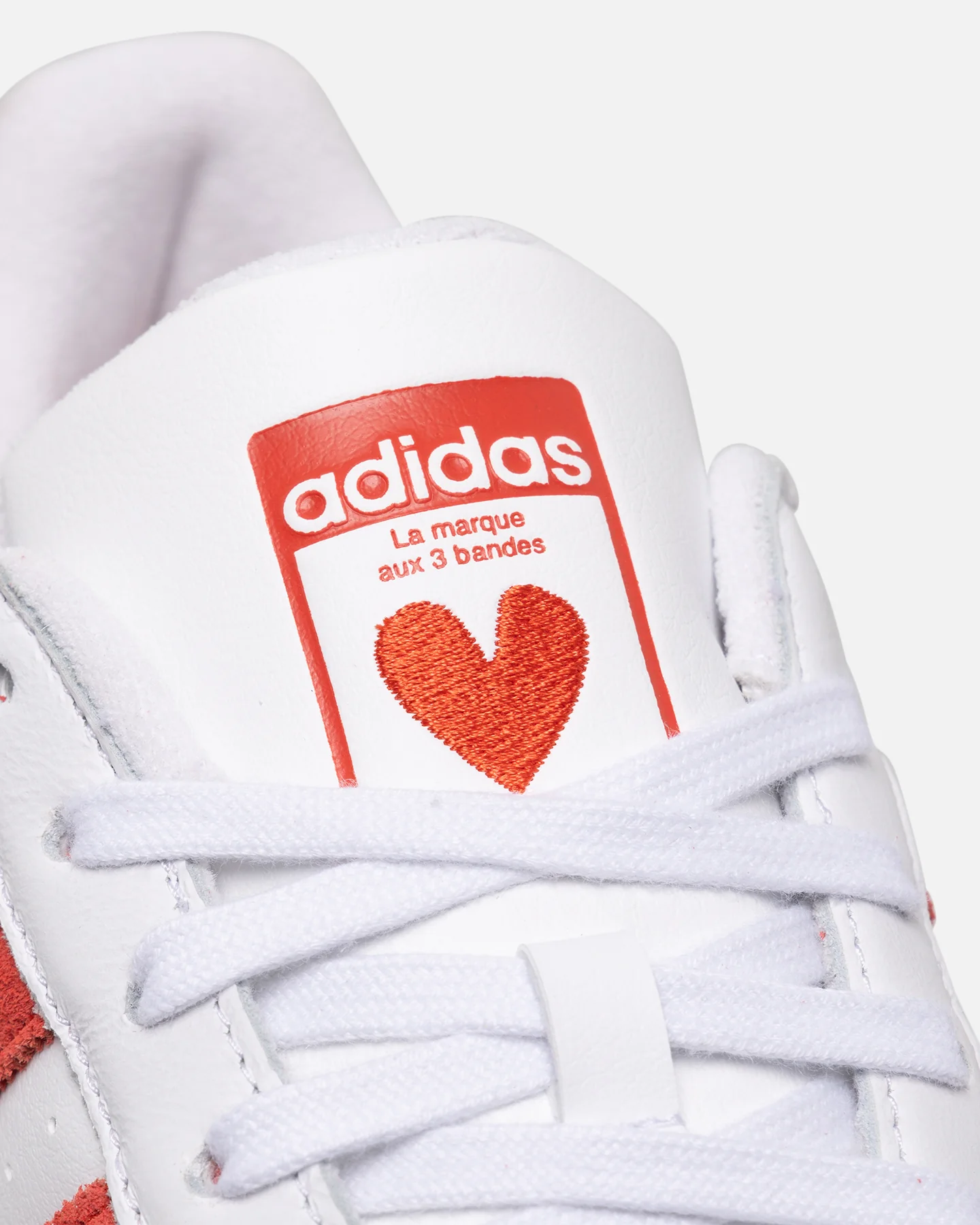 Adidas Women's Superstar White/Red - Image 6