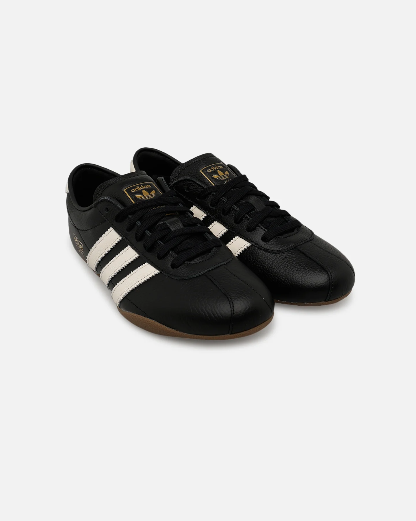 Adidas Women's Tokyo Leather Black/Gum - Image 5