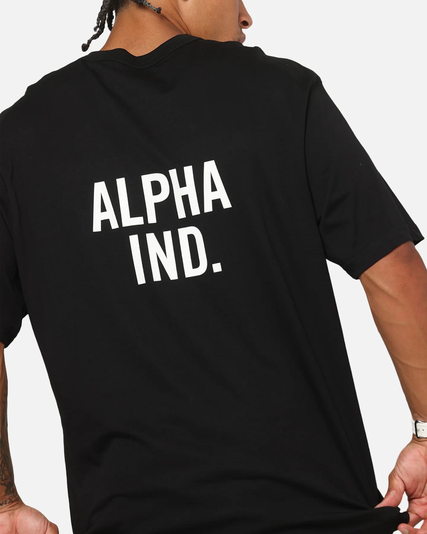 Alpha Industries Uniform Pocket A.I T-Shirt Black - Image 7