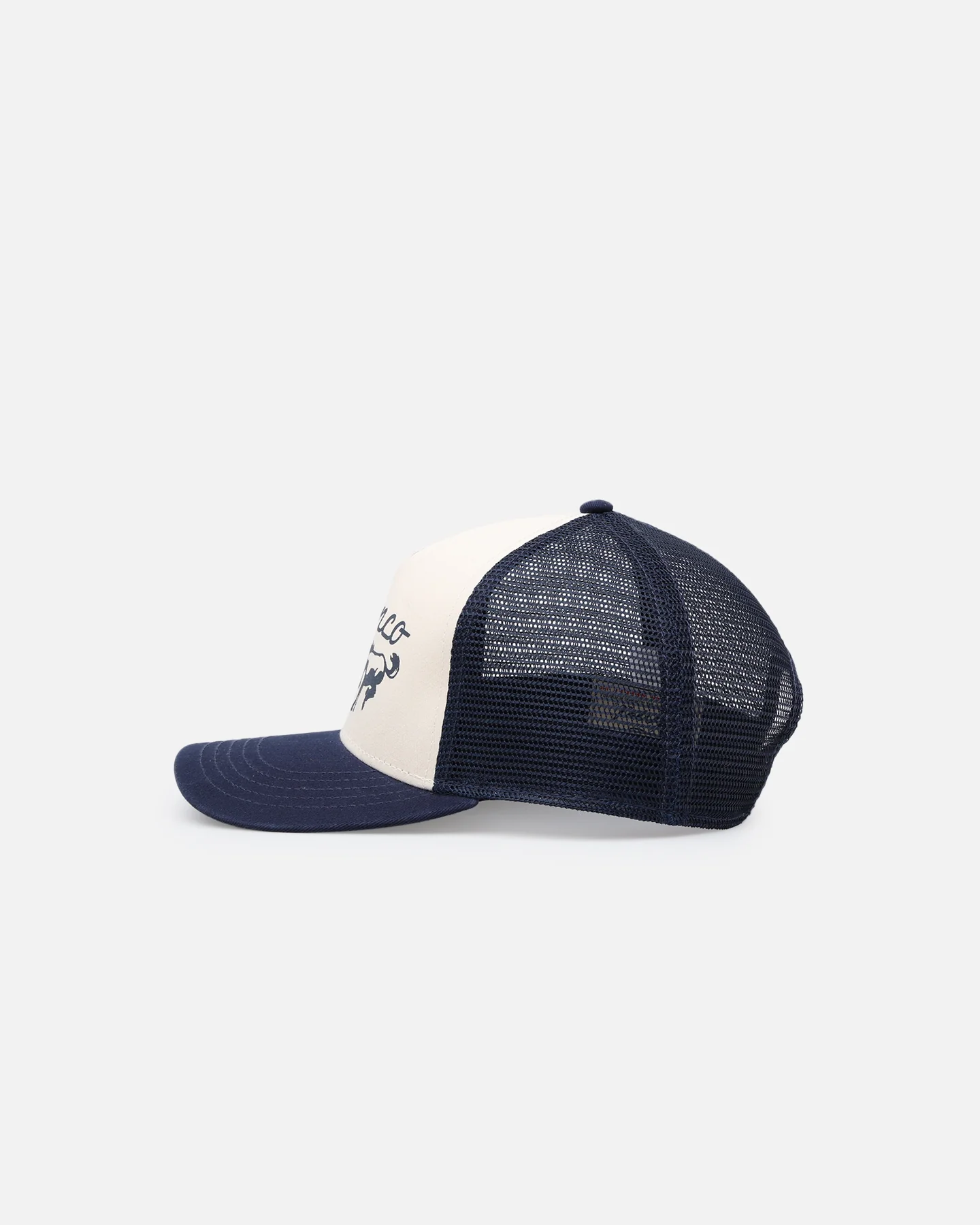 American Needle Sinclair Trucker Snapback Navy/Ivory - Image 4