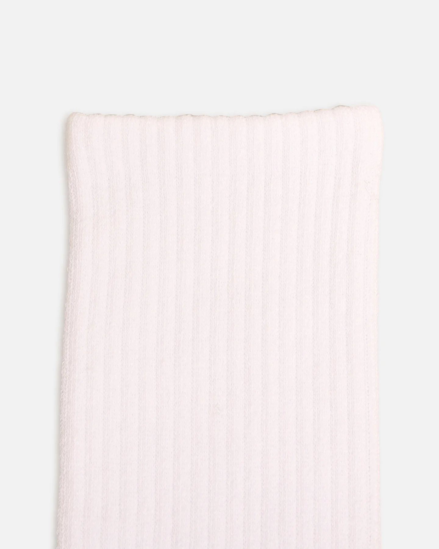 American Thrift Classic Crew Socks 3 Pack White - Image 3