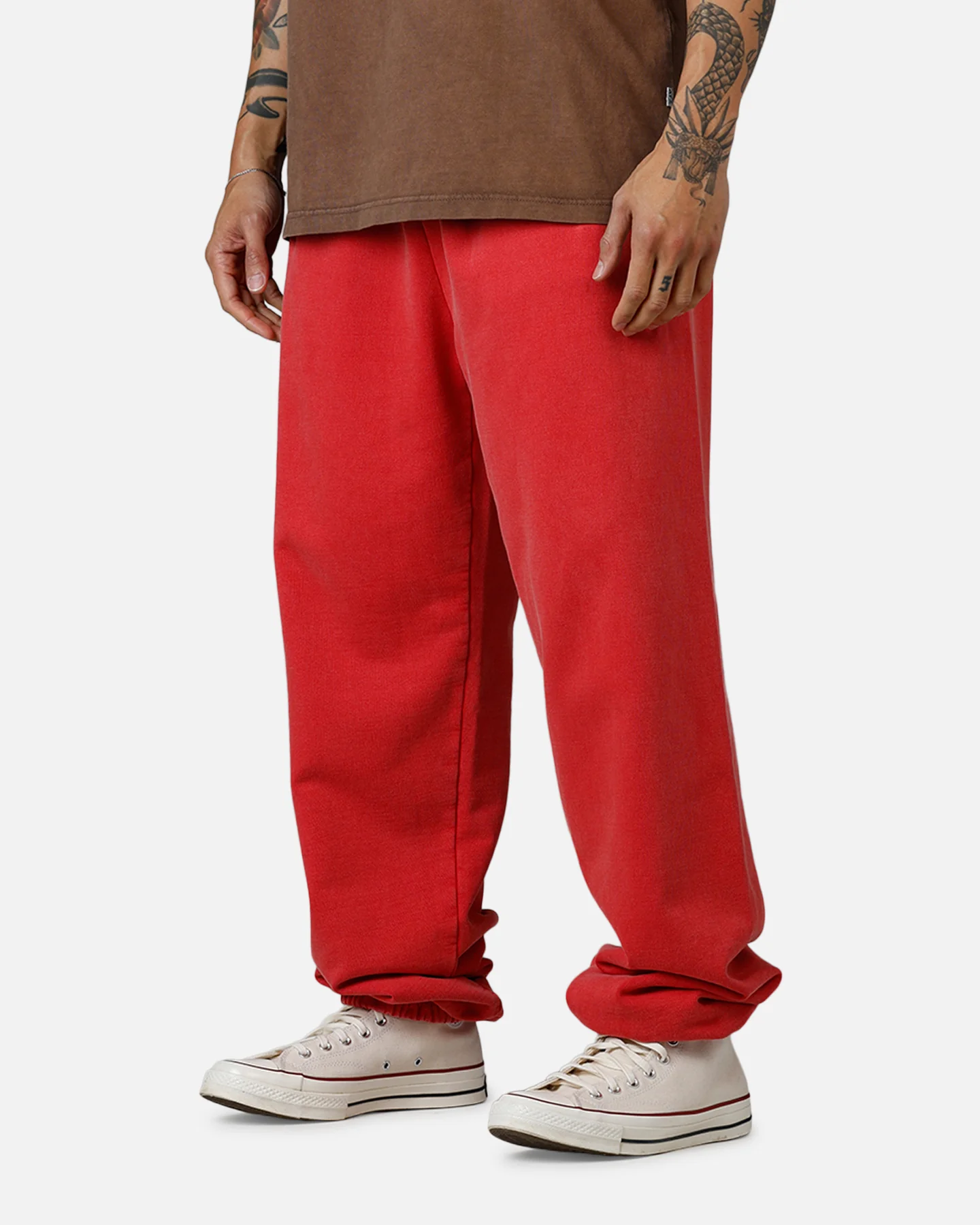 American Thrift Jogger Pants Washed Red - Image 5