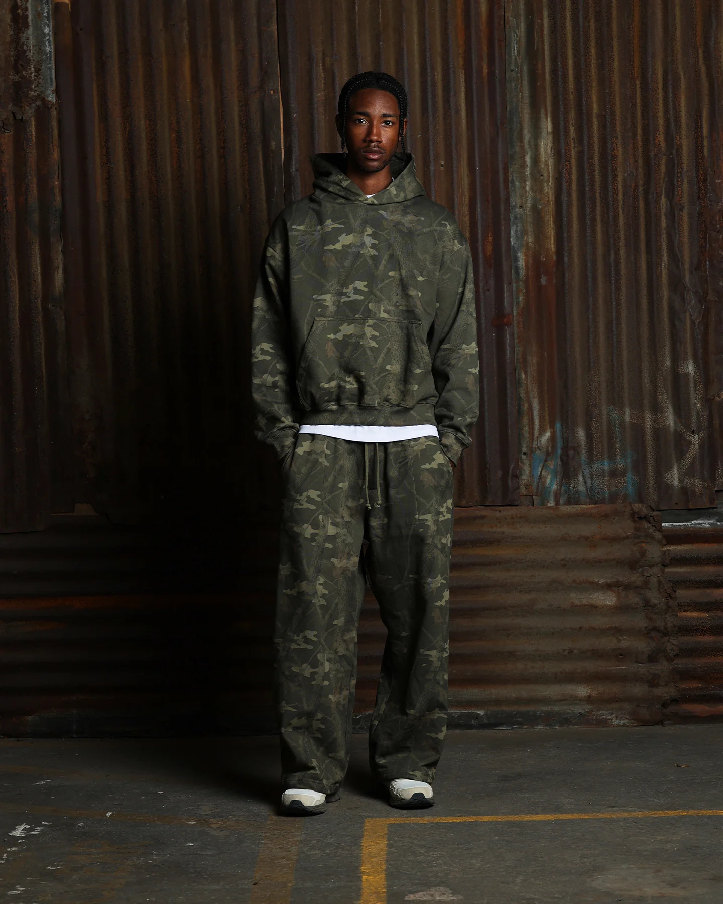 American Thrift Pullover Hoodie Camo - Image 3