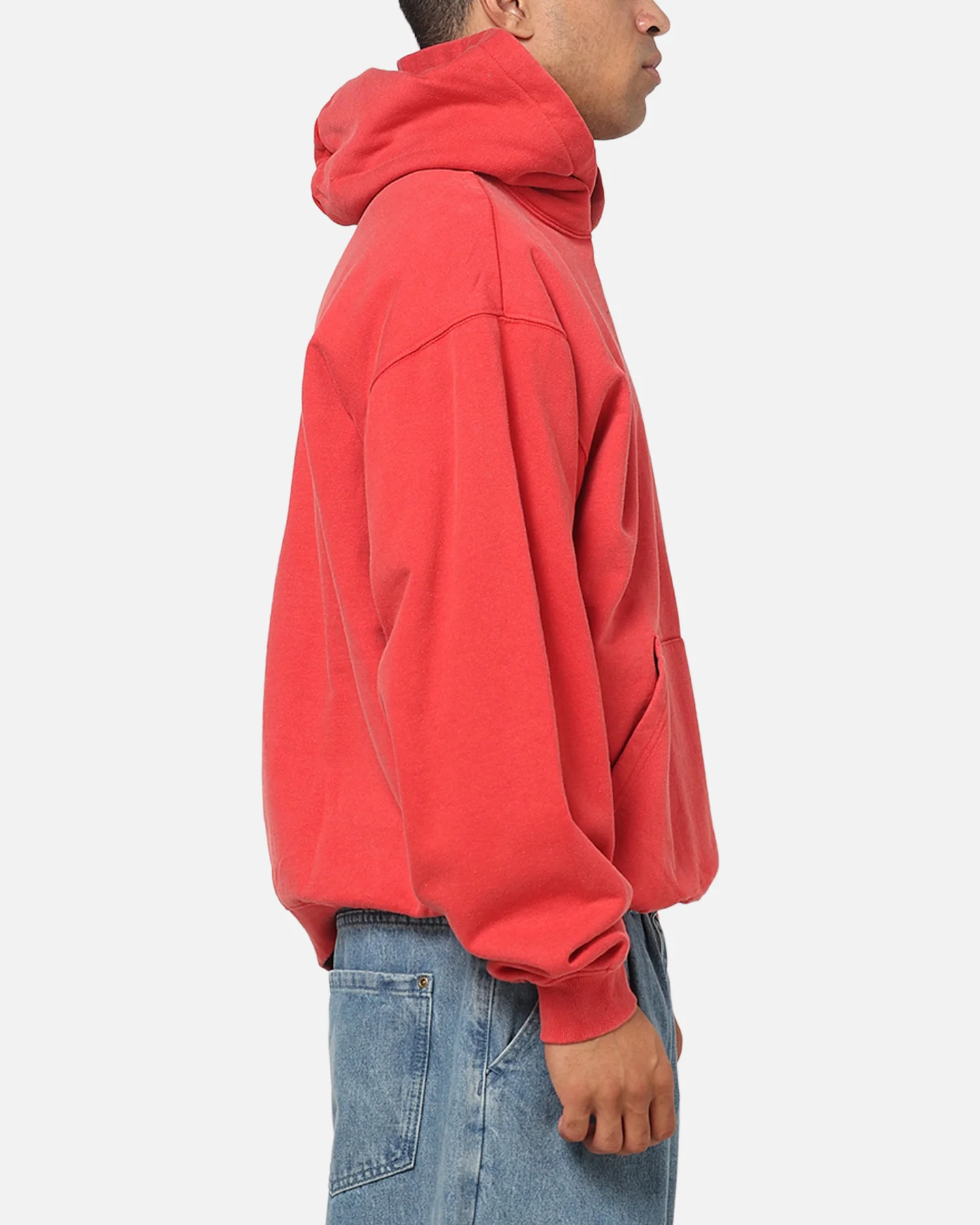 American Thrift Pullover Hoodie Washed Red - Image 4