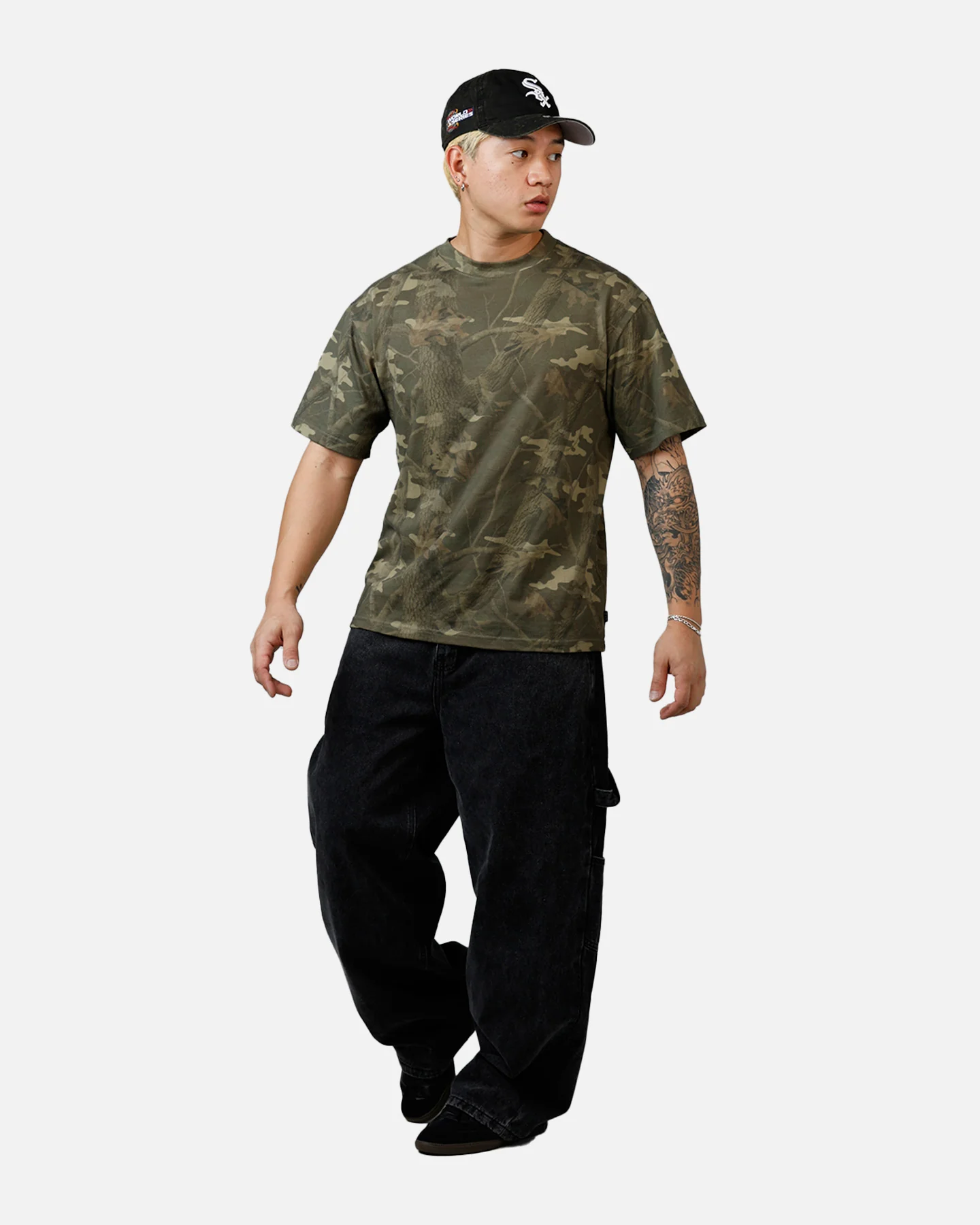 American Thrift Short Sleeve T-Shirt Camo - Image 3